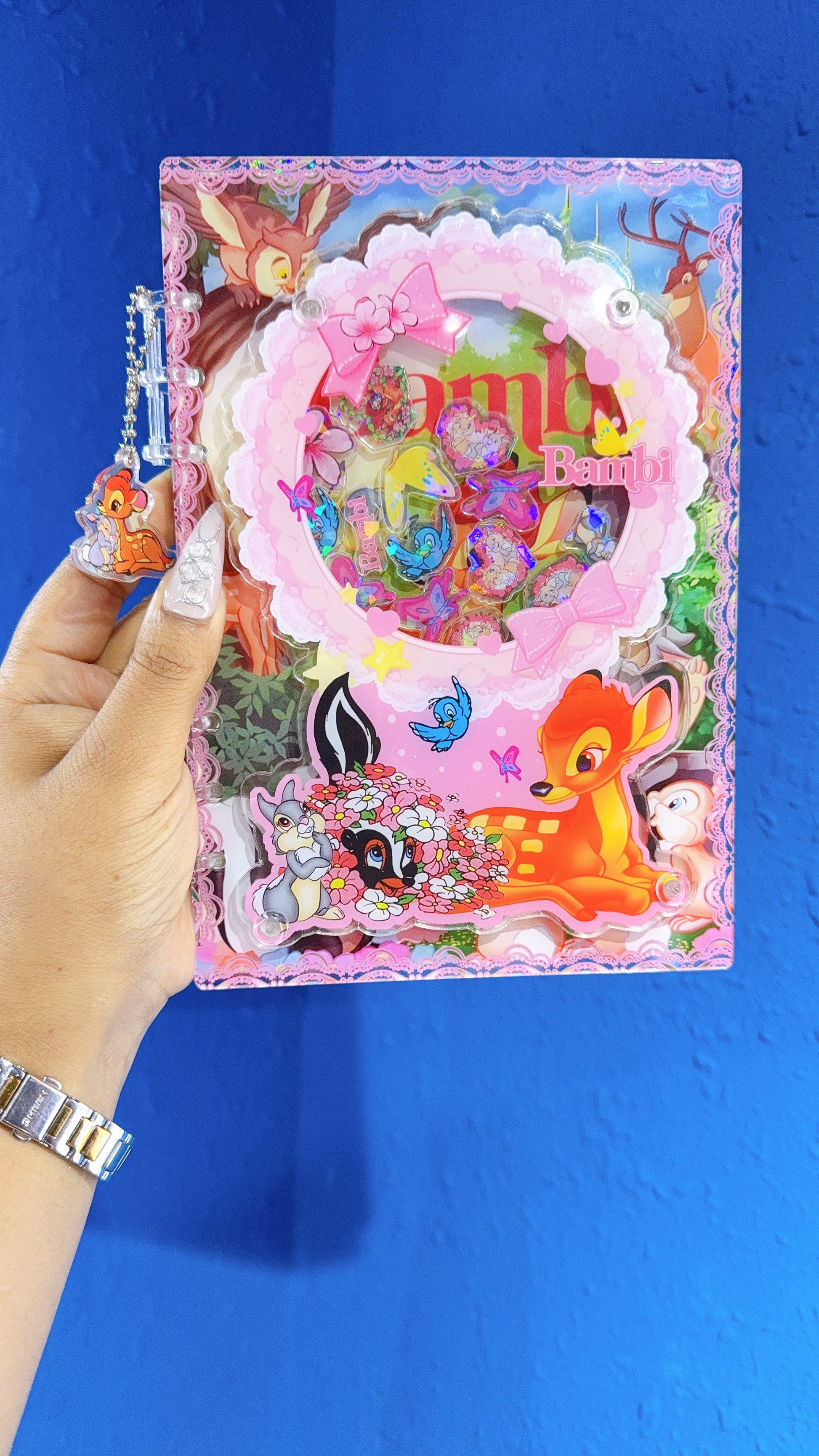 3d bambi SHAKER NOTEBOOK