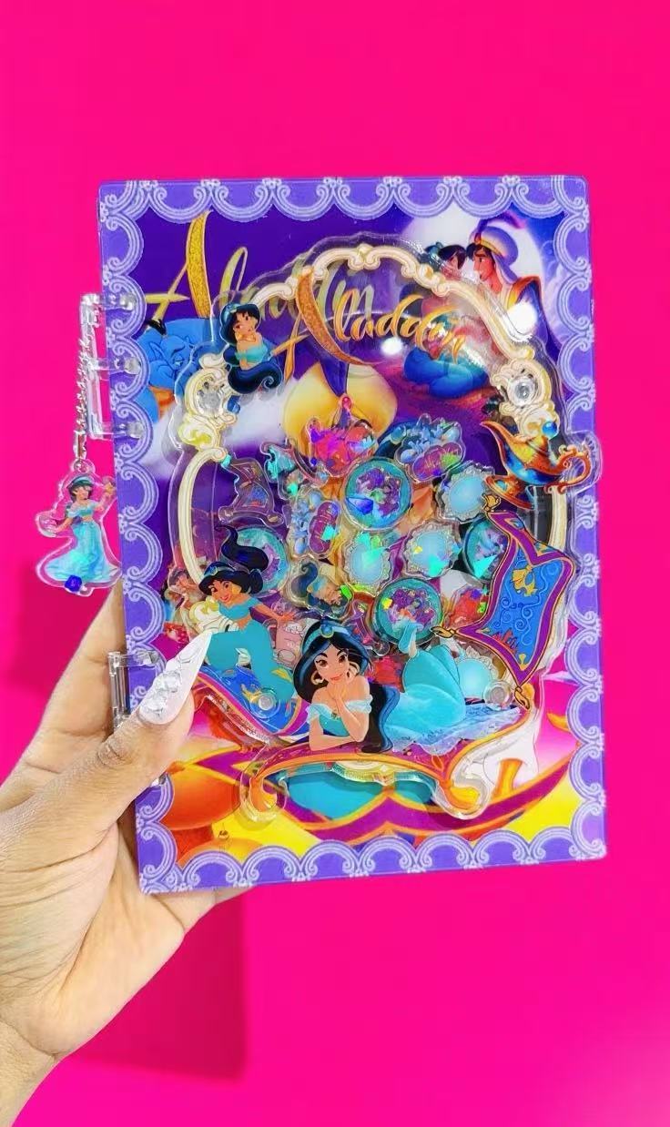 Jasmin aladin 3D shaker notebook