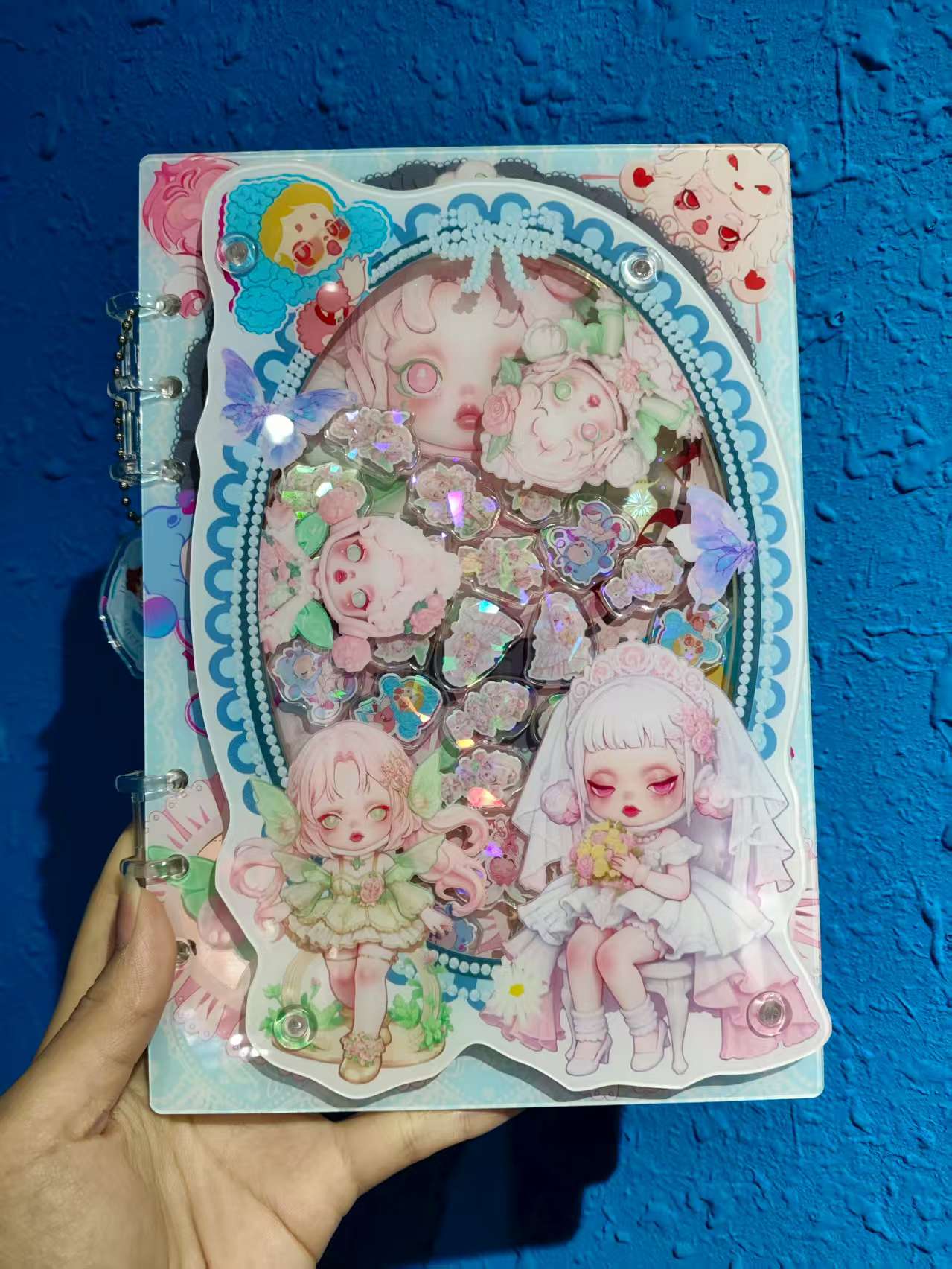 3D SKULLPANDA notebook