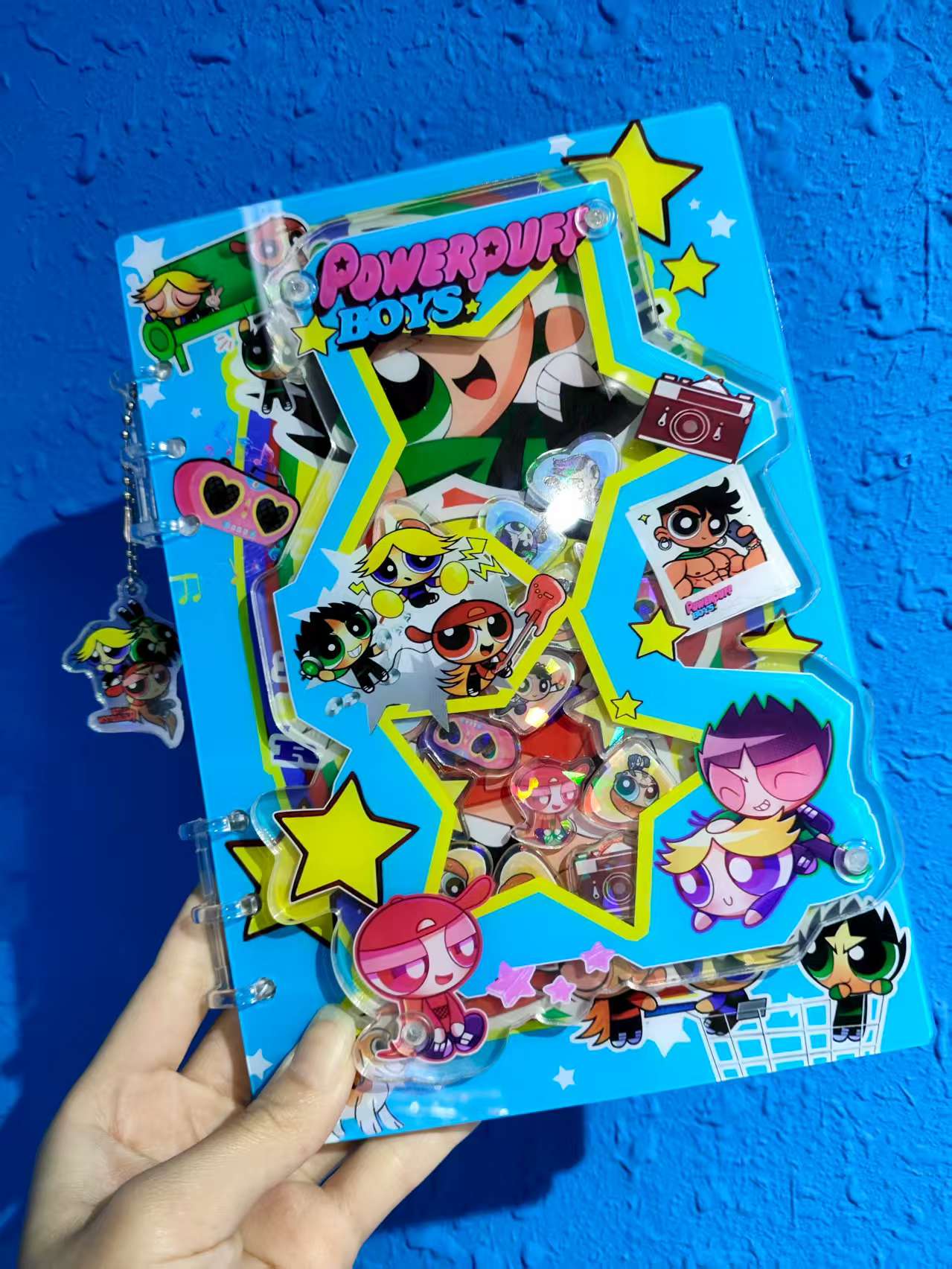 3D POWERPUFF BOYS notebook