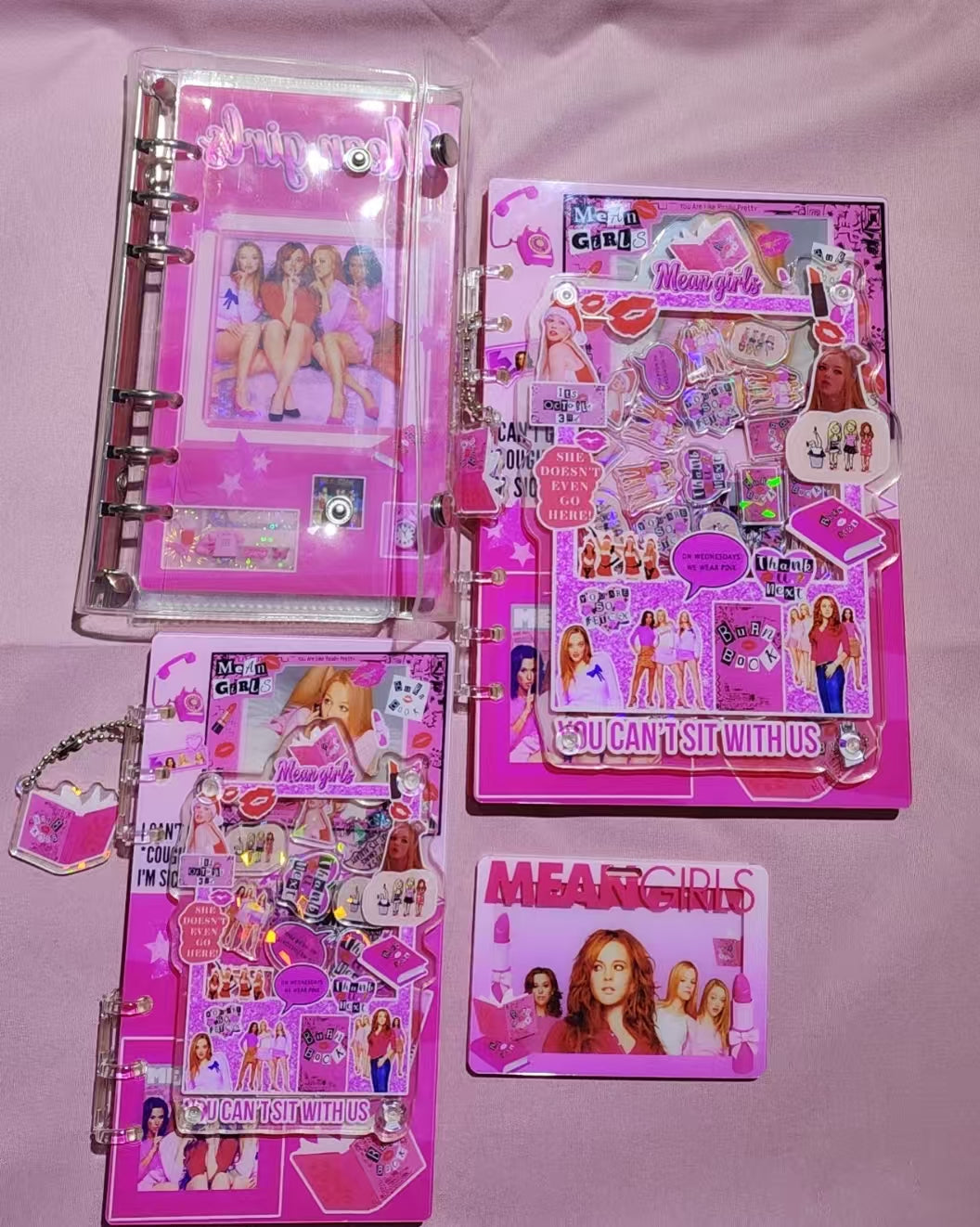 3D mean girls notebooks collection