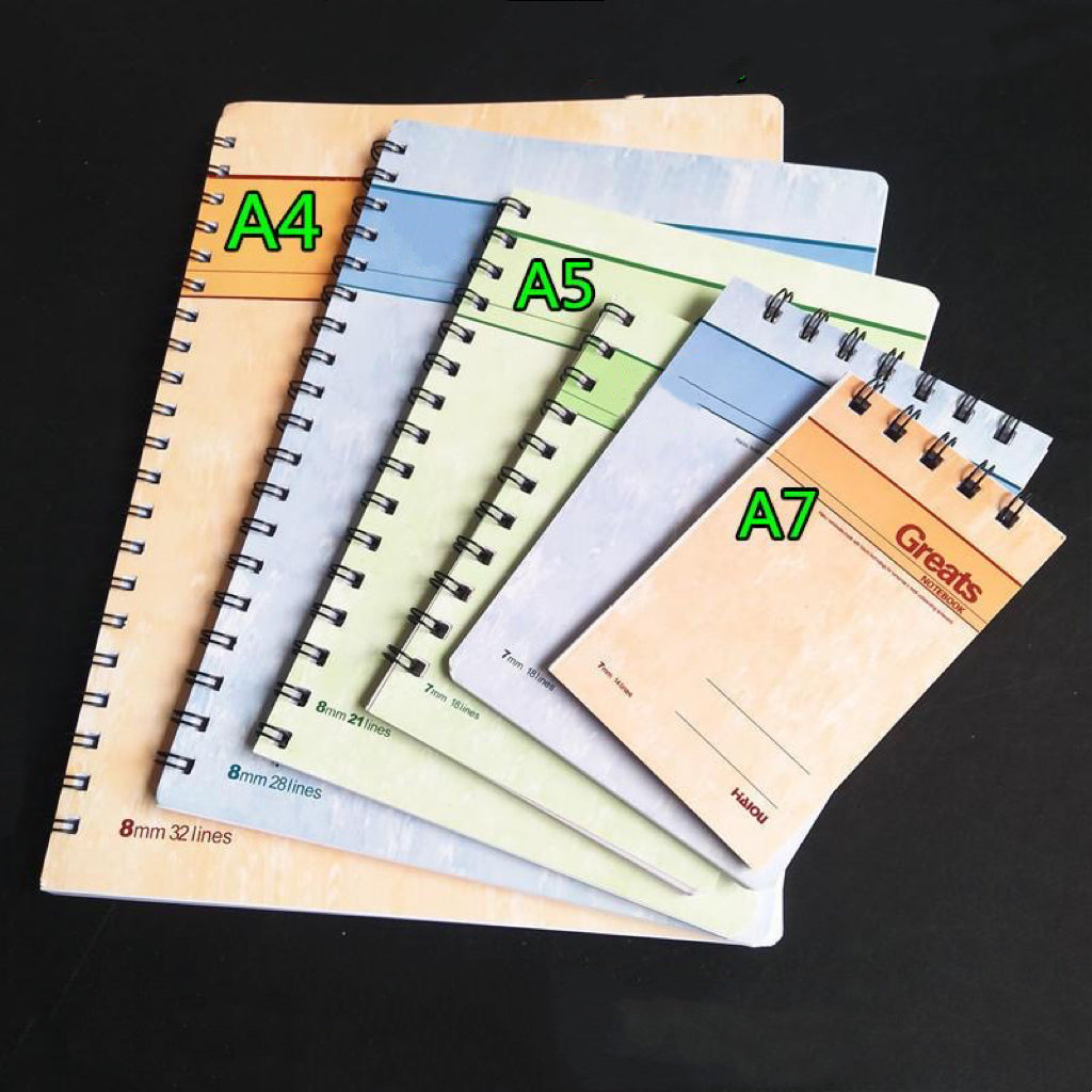 Acrylic shaker notebook large size refillable notebook