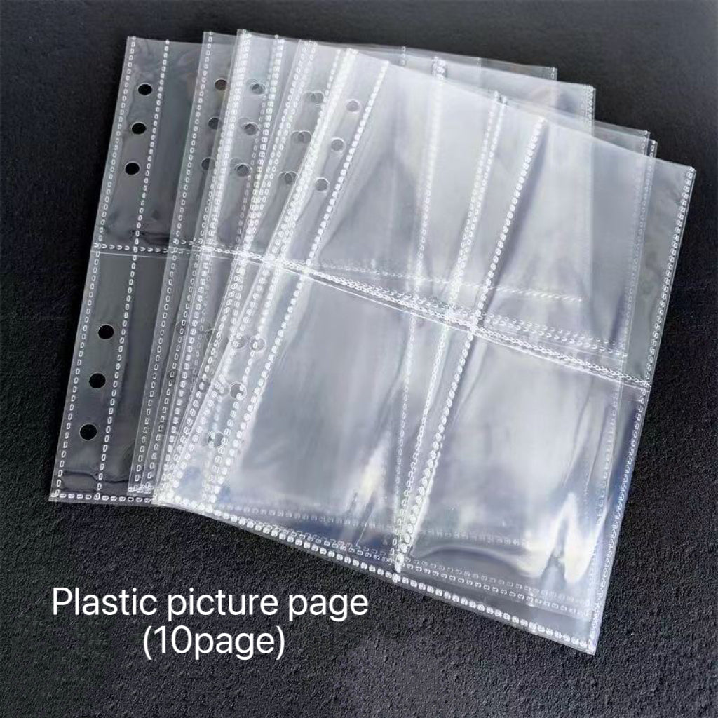 PAPER,COVER  ,Plastic picture pages