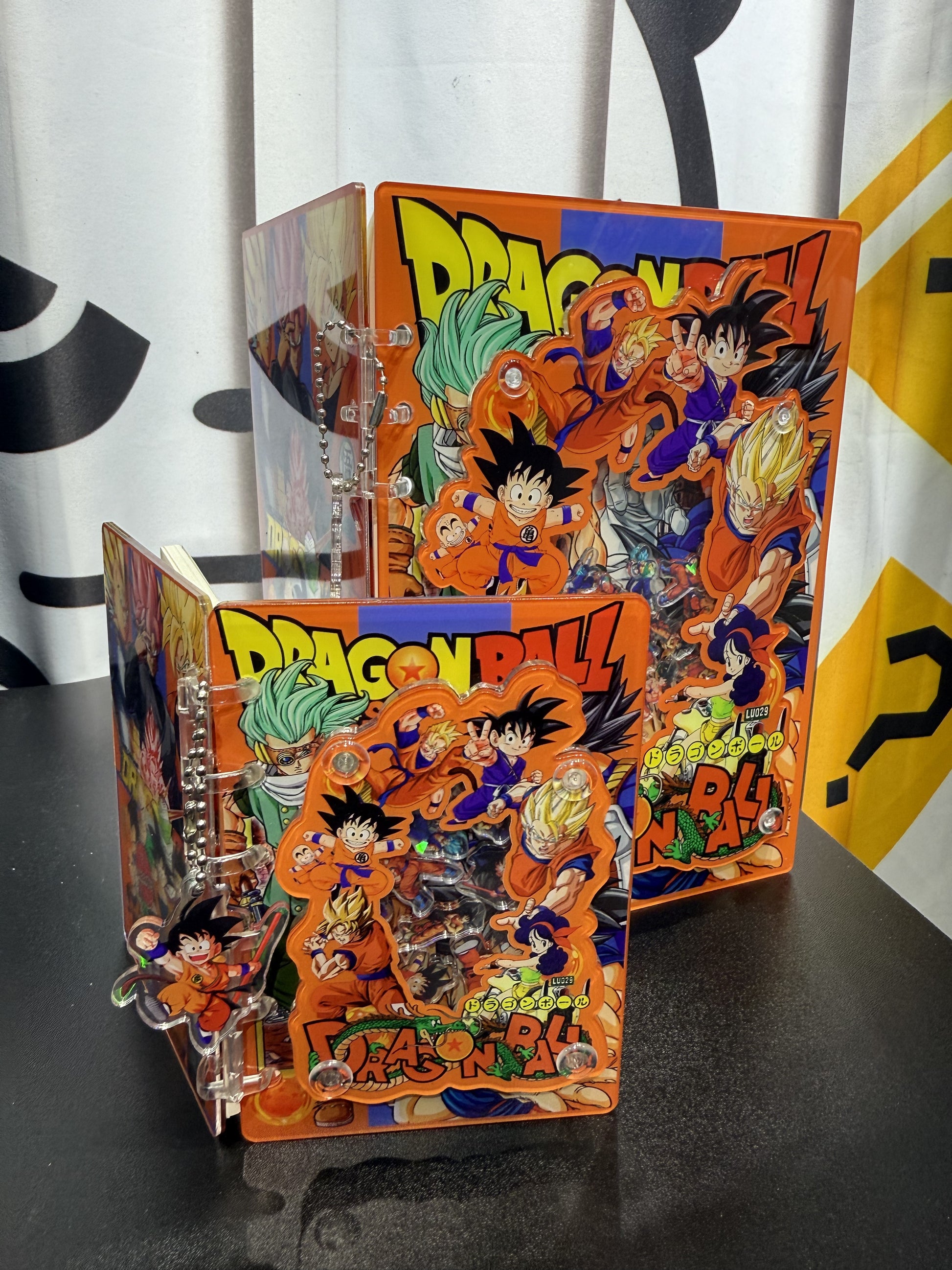 dragon ball anime 3d shaker notebook 2 design