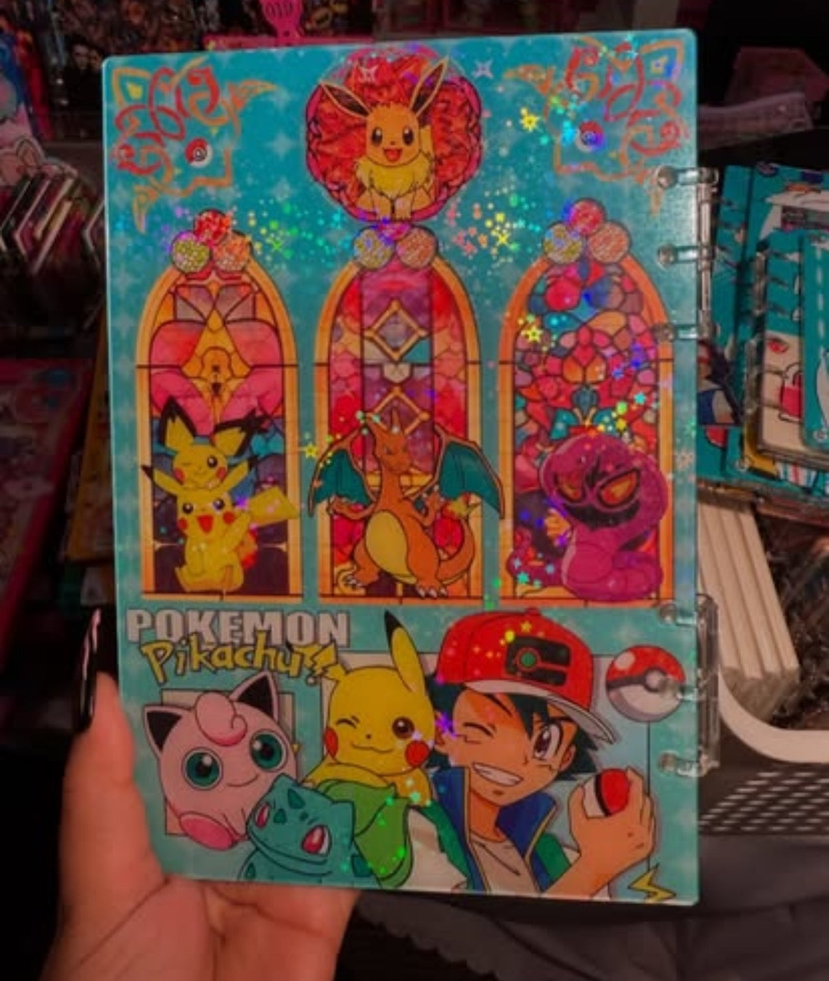 3d pokemon shaker notebook