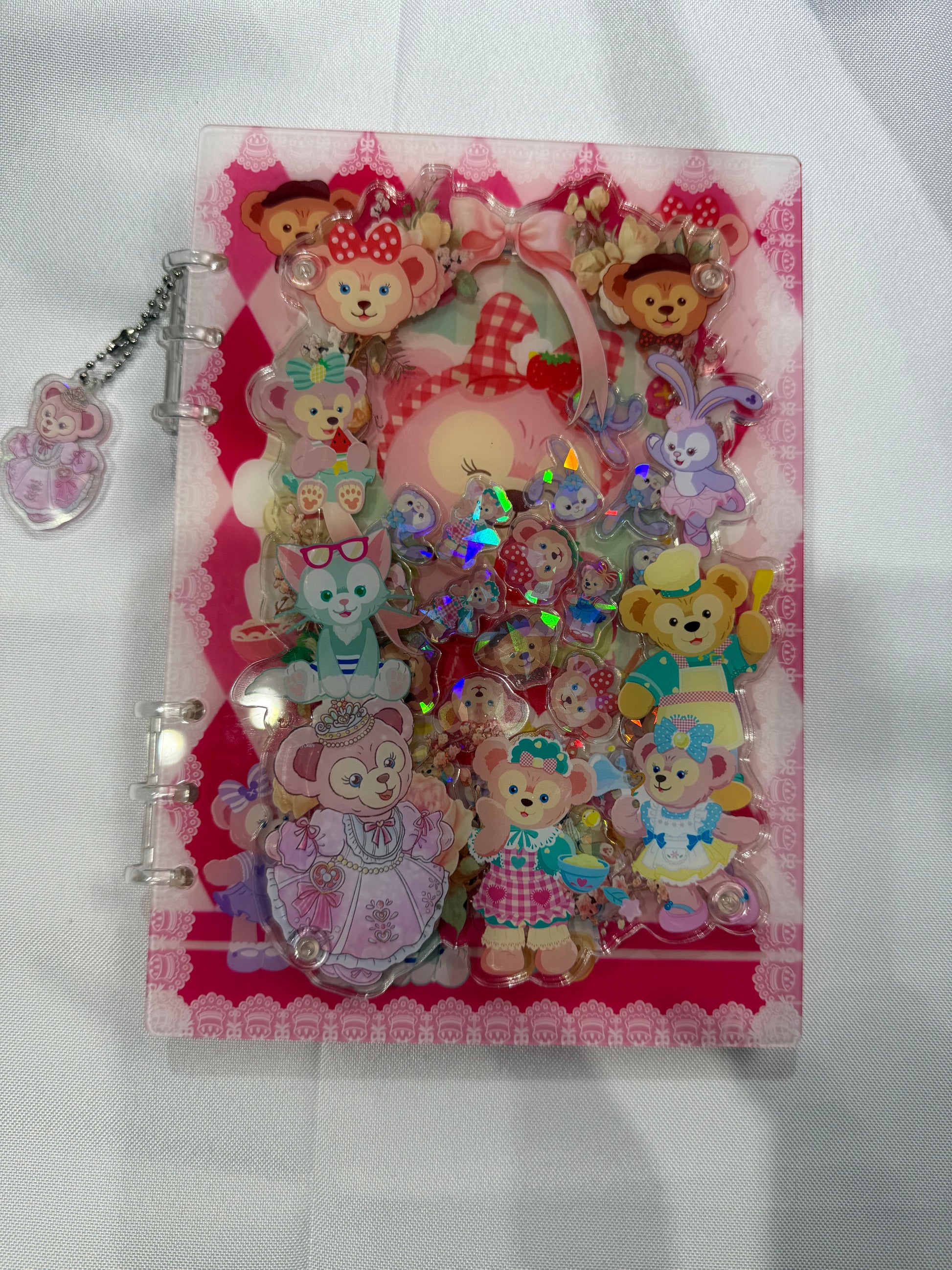 Shellymay 3d Acrylic shaker notebook New arrivals