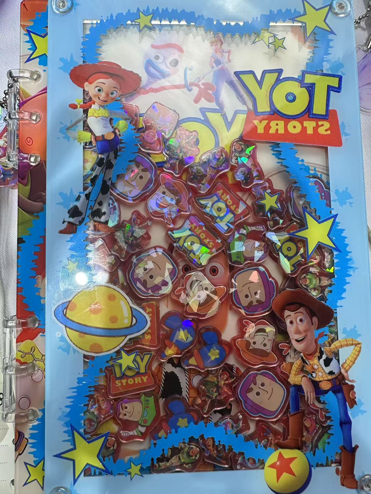 toy story shaker notebook