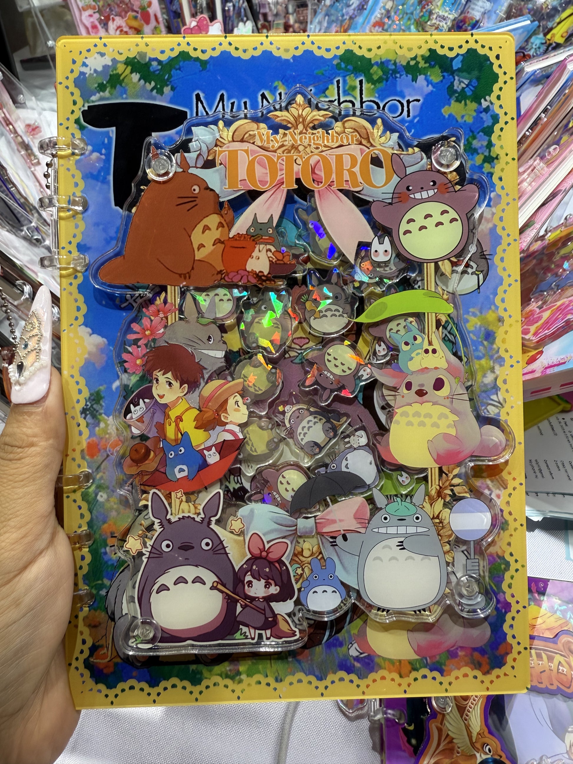 studio ghibli totoro shaker notebook