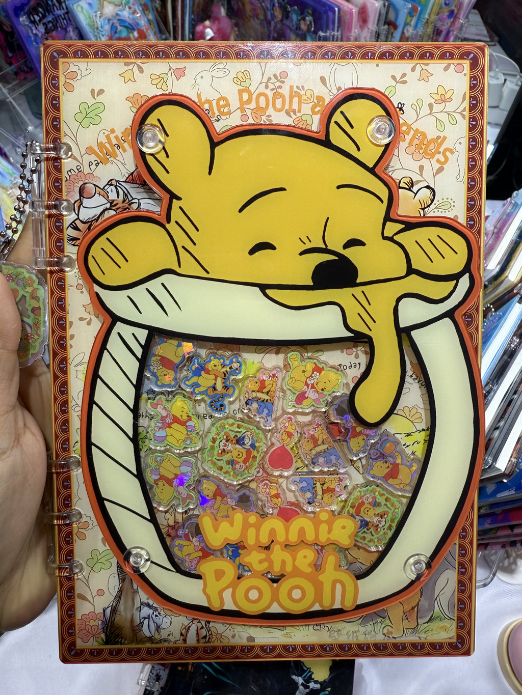 Winnie the pooh shaker notebook HONRY BOWL
