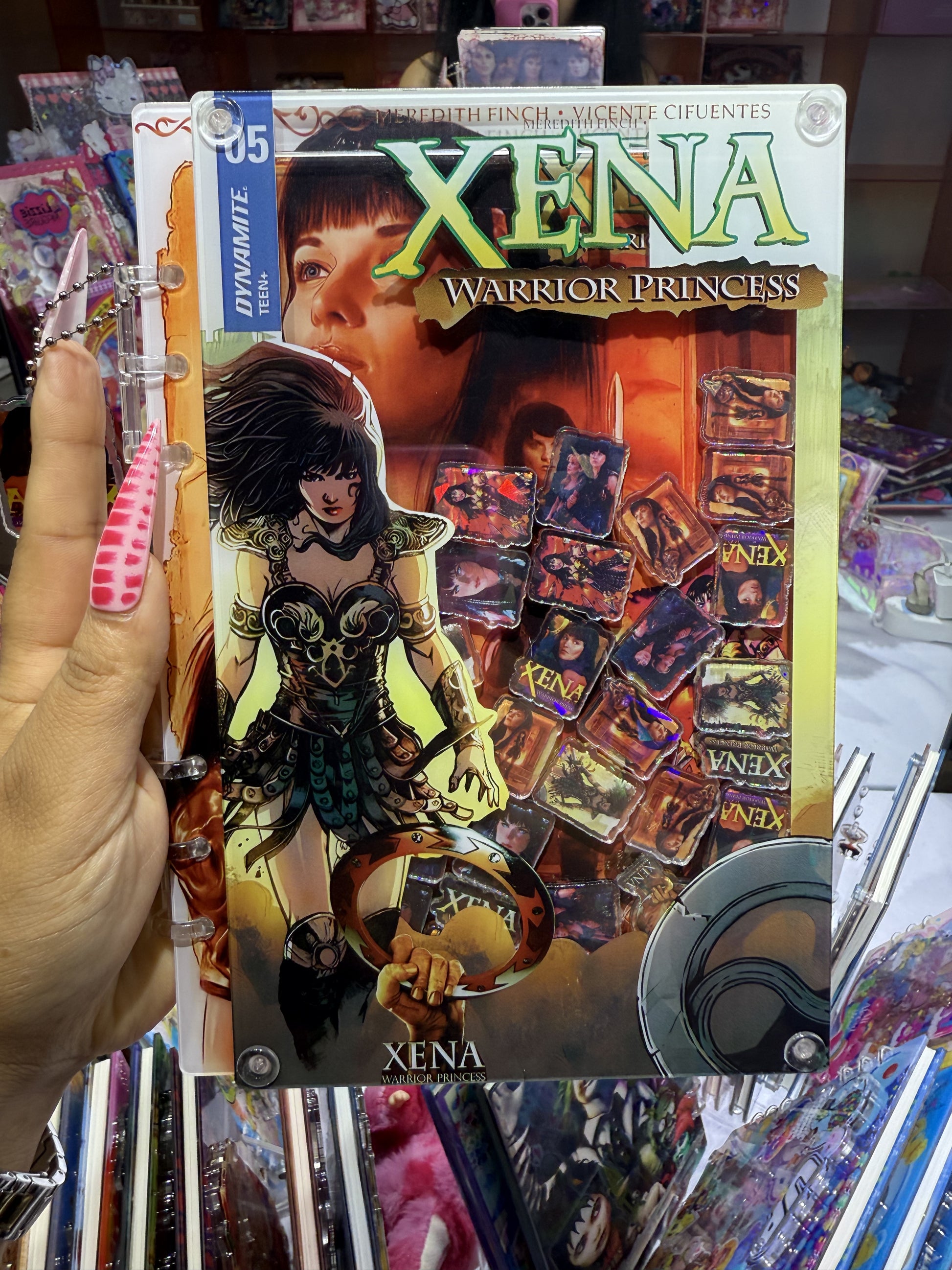 XENA shaker notebook