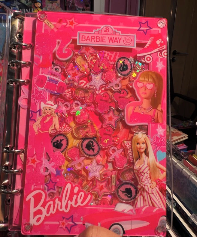 diy barbie shaker notebook AND