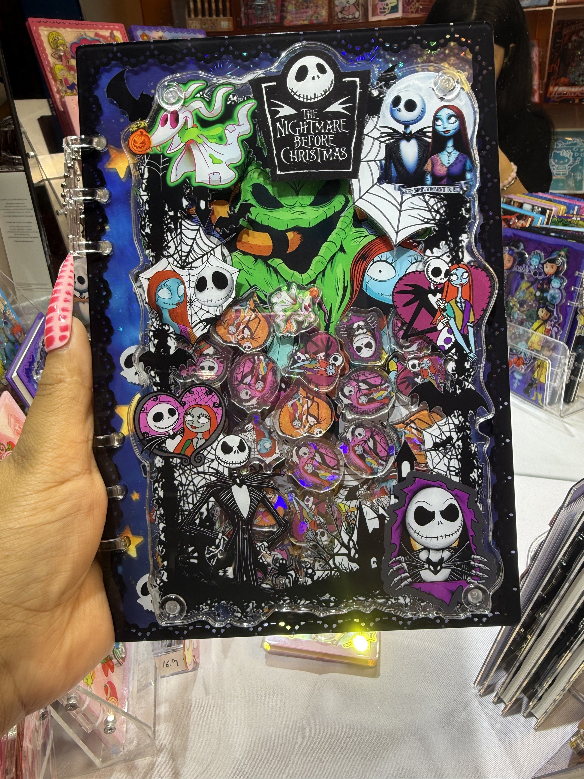 3d nbc shaker notebook