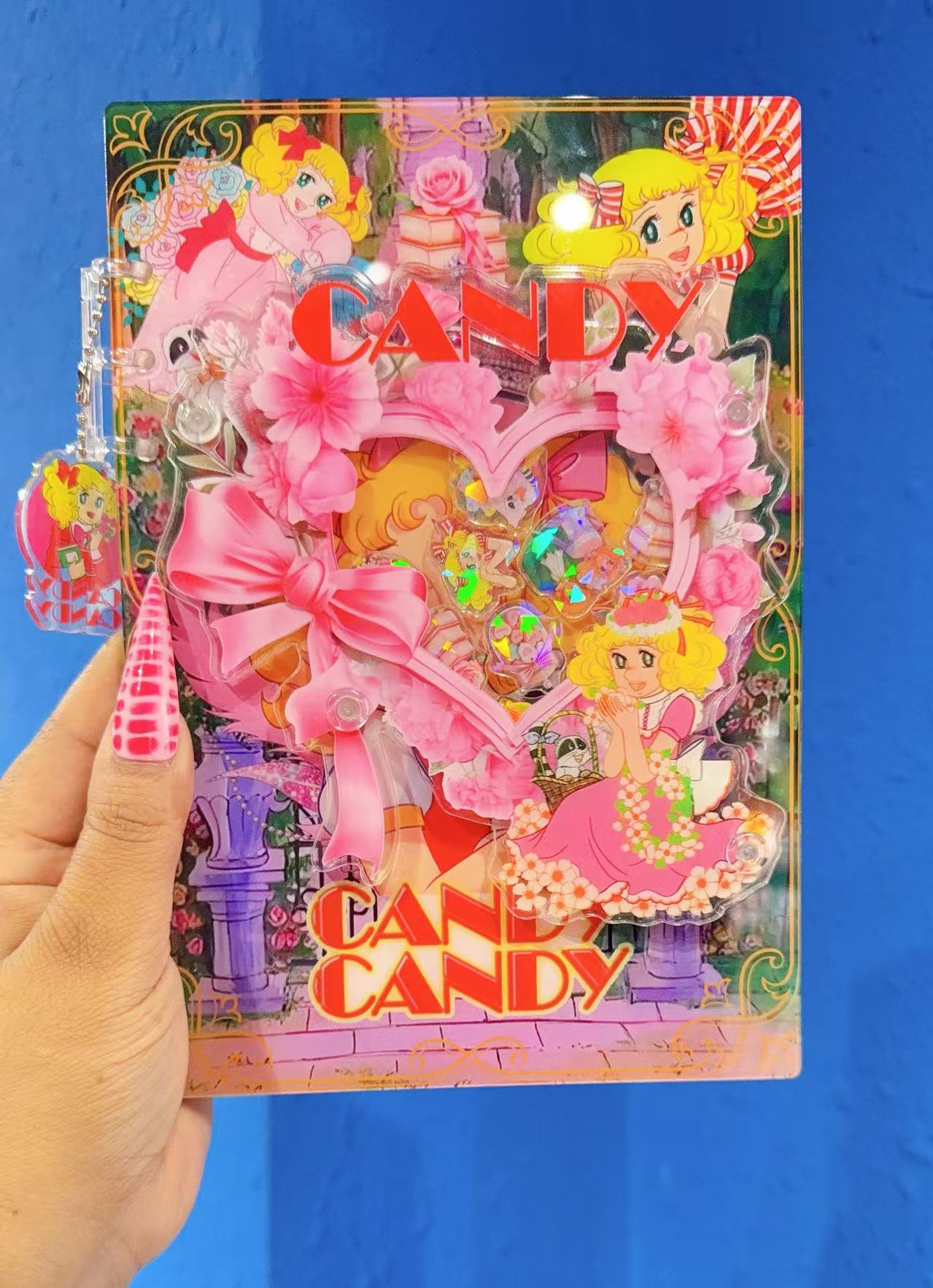 CANDY CANDY anime 3D shaker notebook