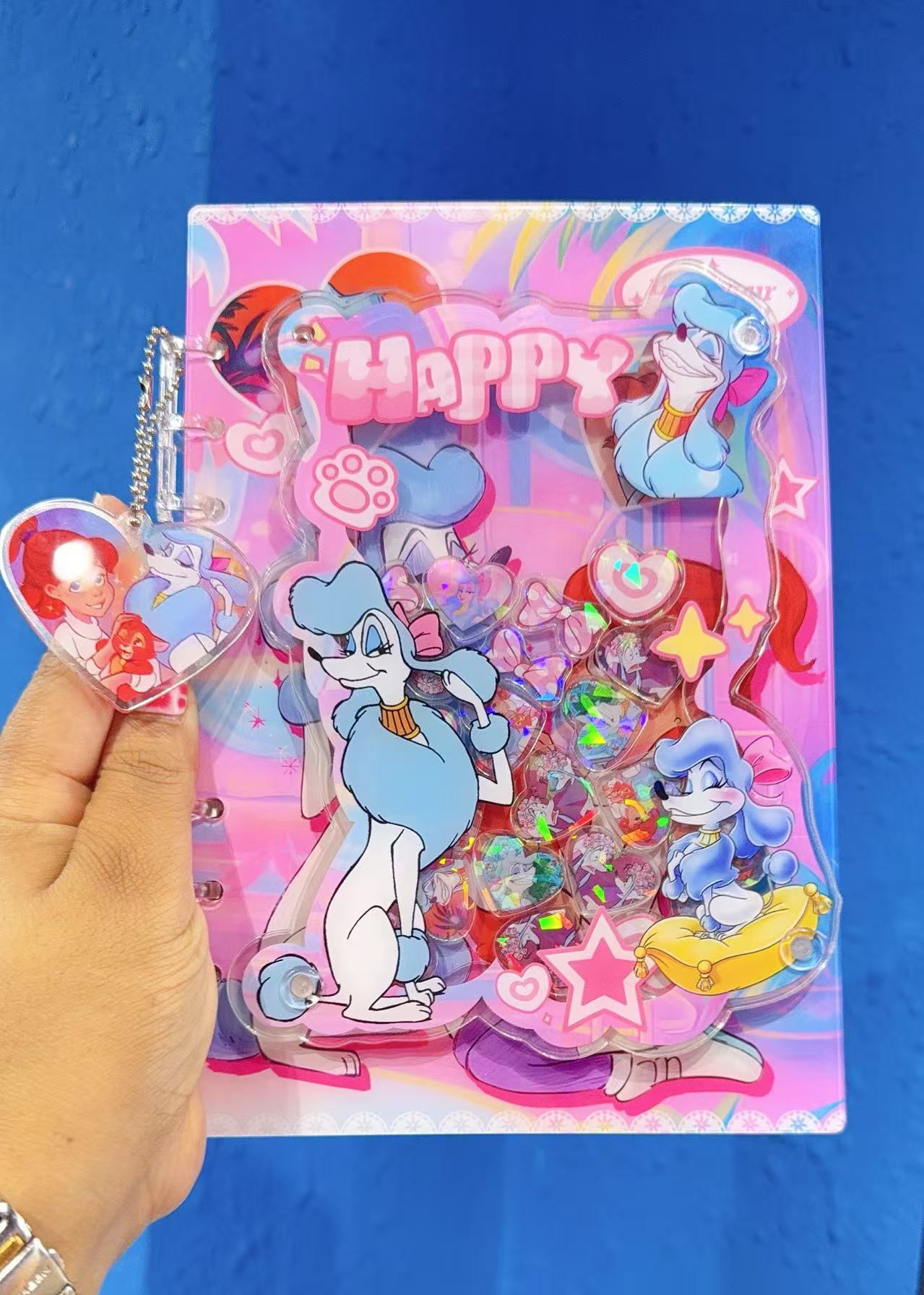 Oliver and company (georgette) 3D shaker notebook