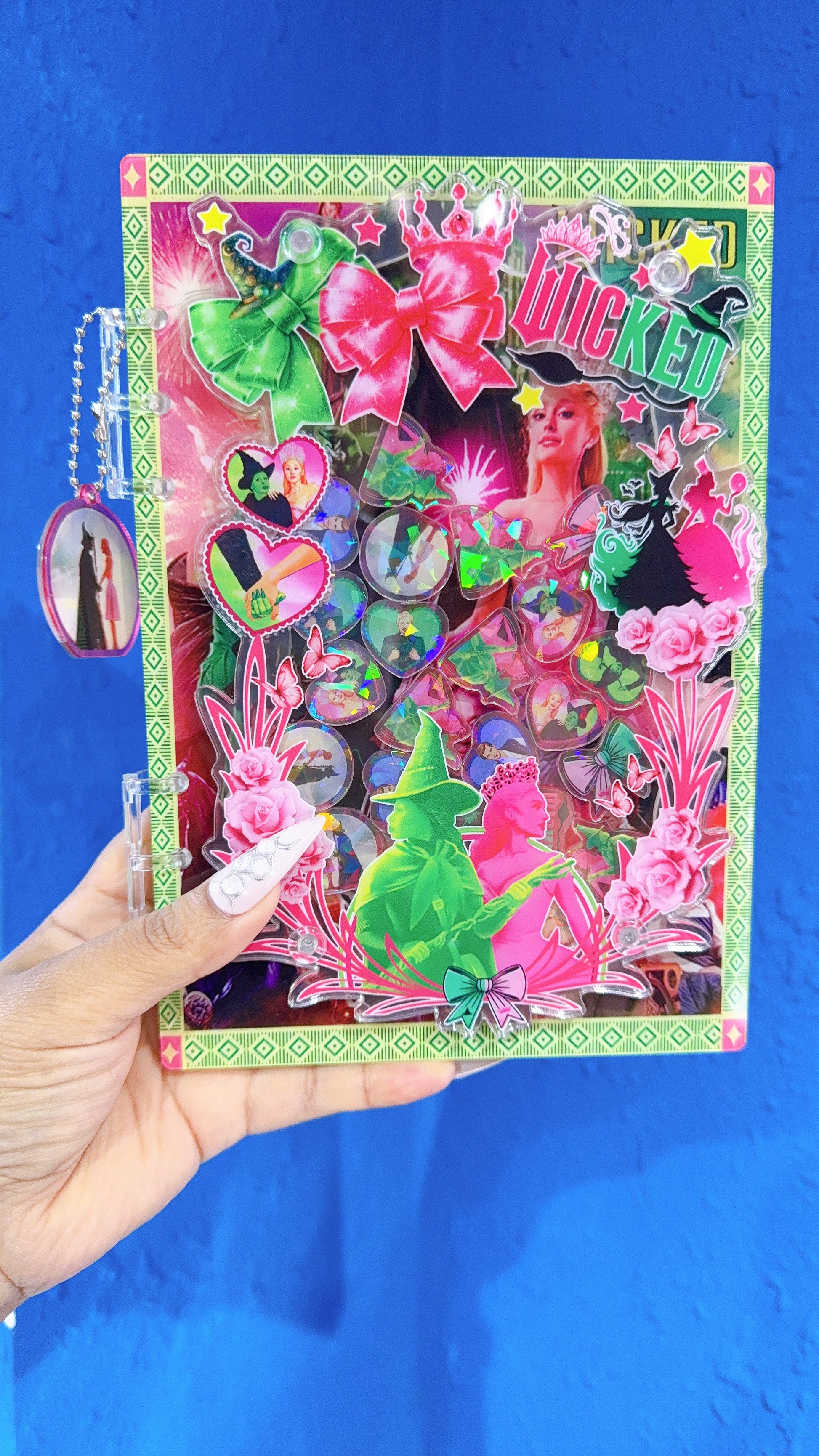 wicked 3d shaker notebook