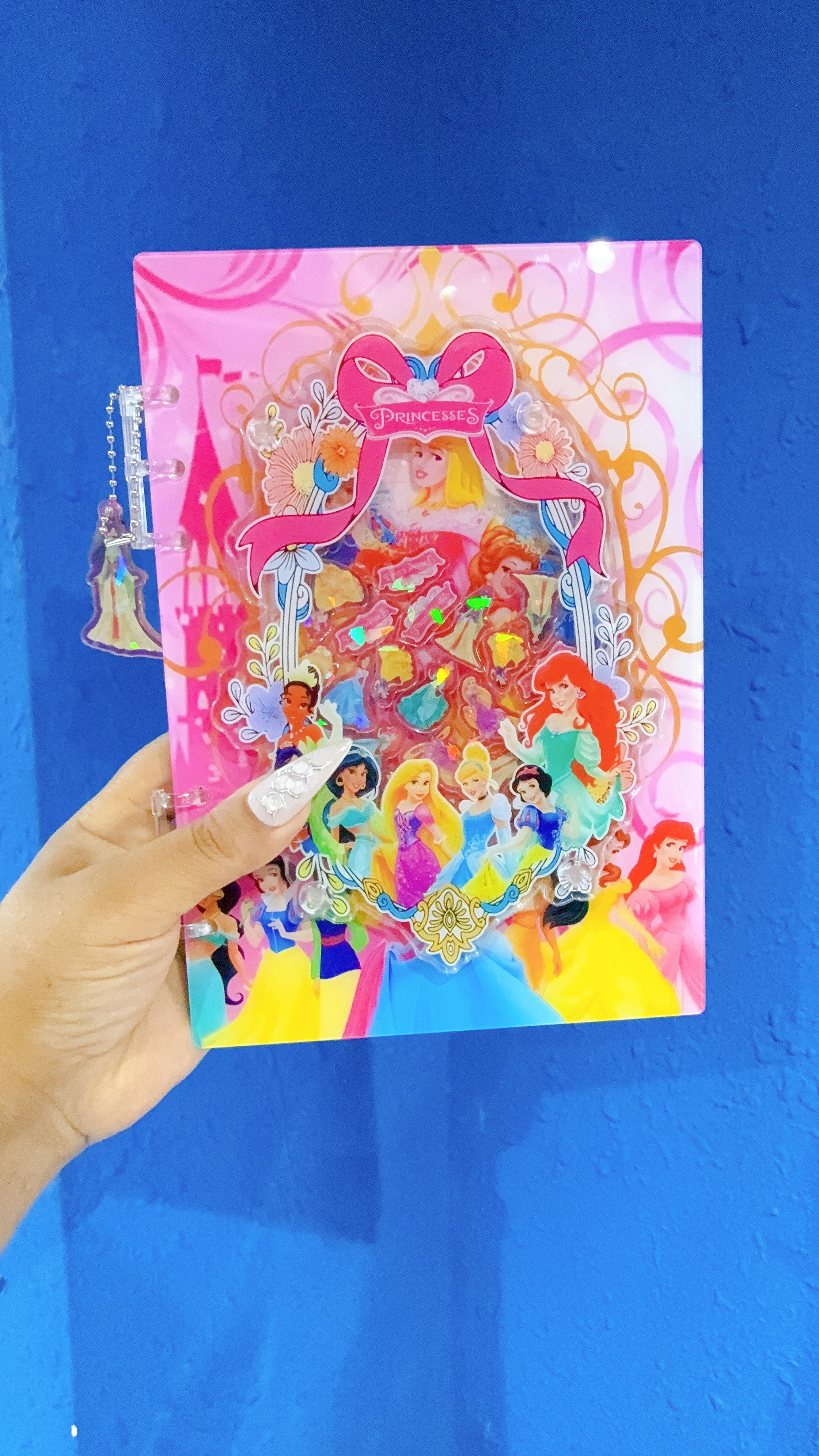 princess group 3d Shaker notebook