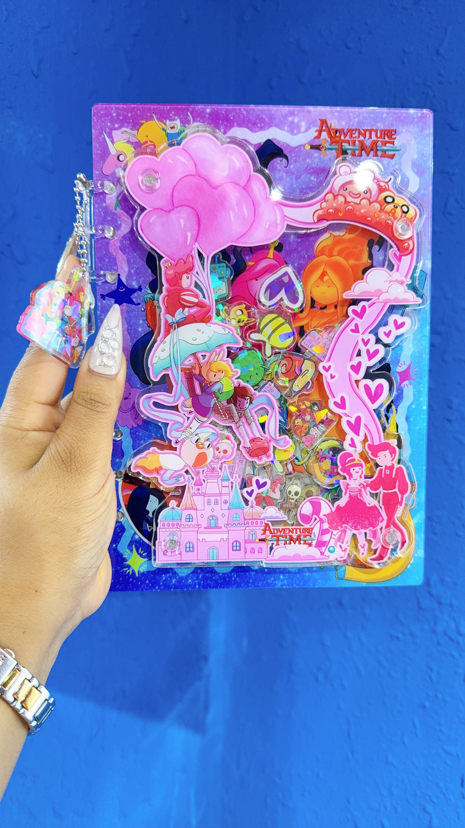 adventure time SHAKER NOTEBOOK