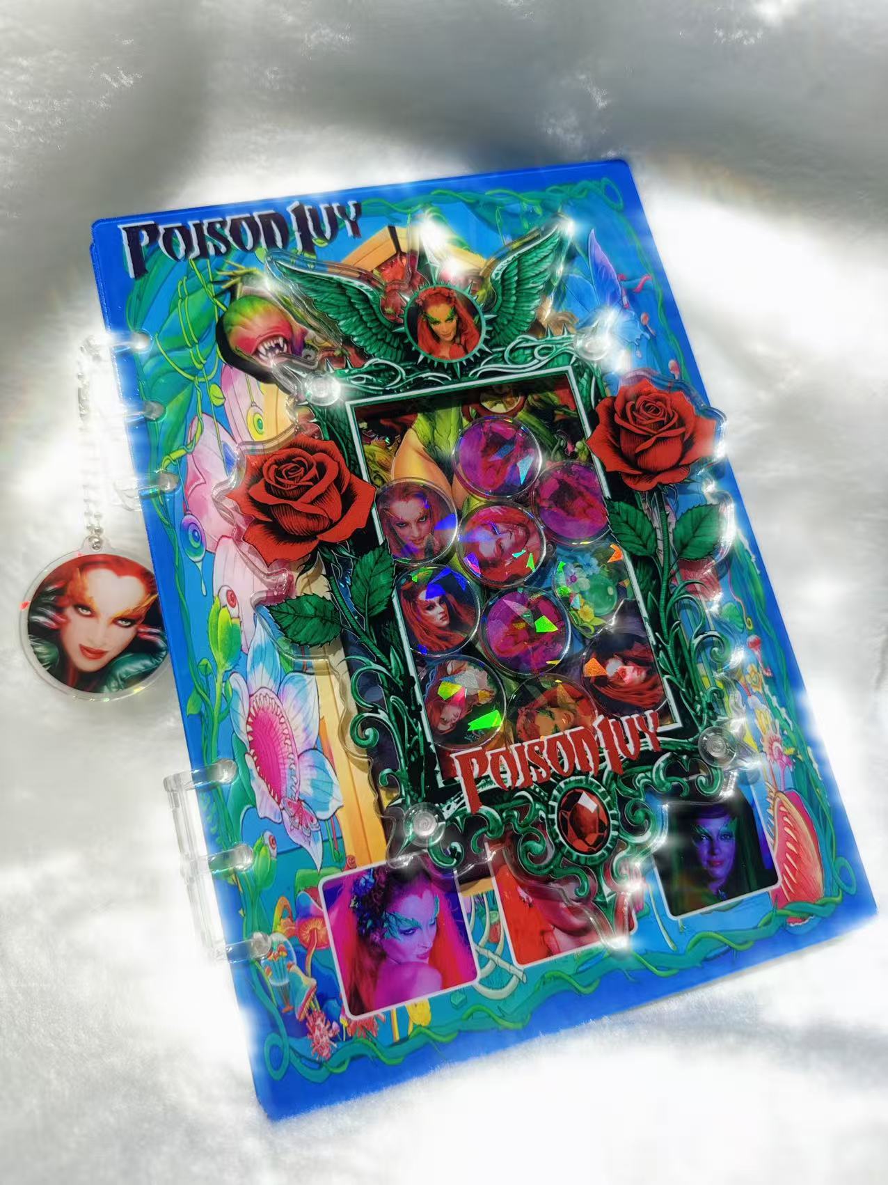 Poison ivy 3D shaker notebook
