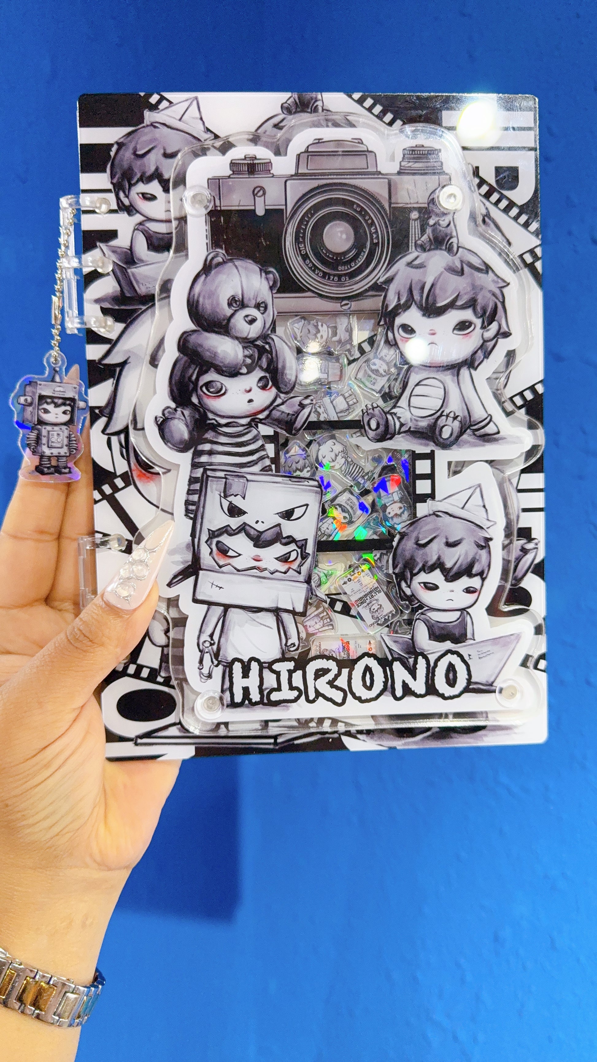 hirono 3D shaker notebook