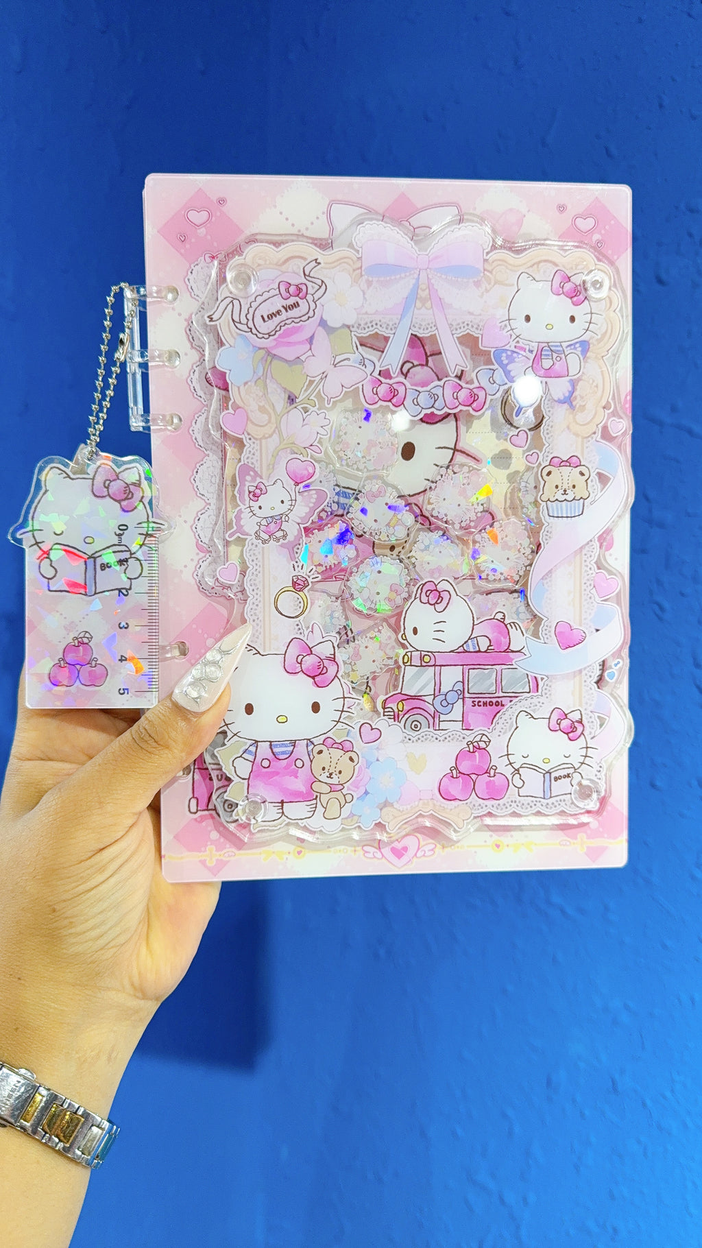 hello kitty collection shaker notebook