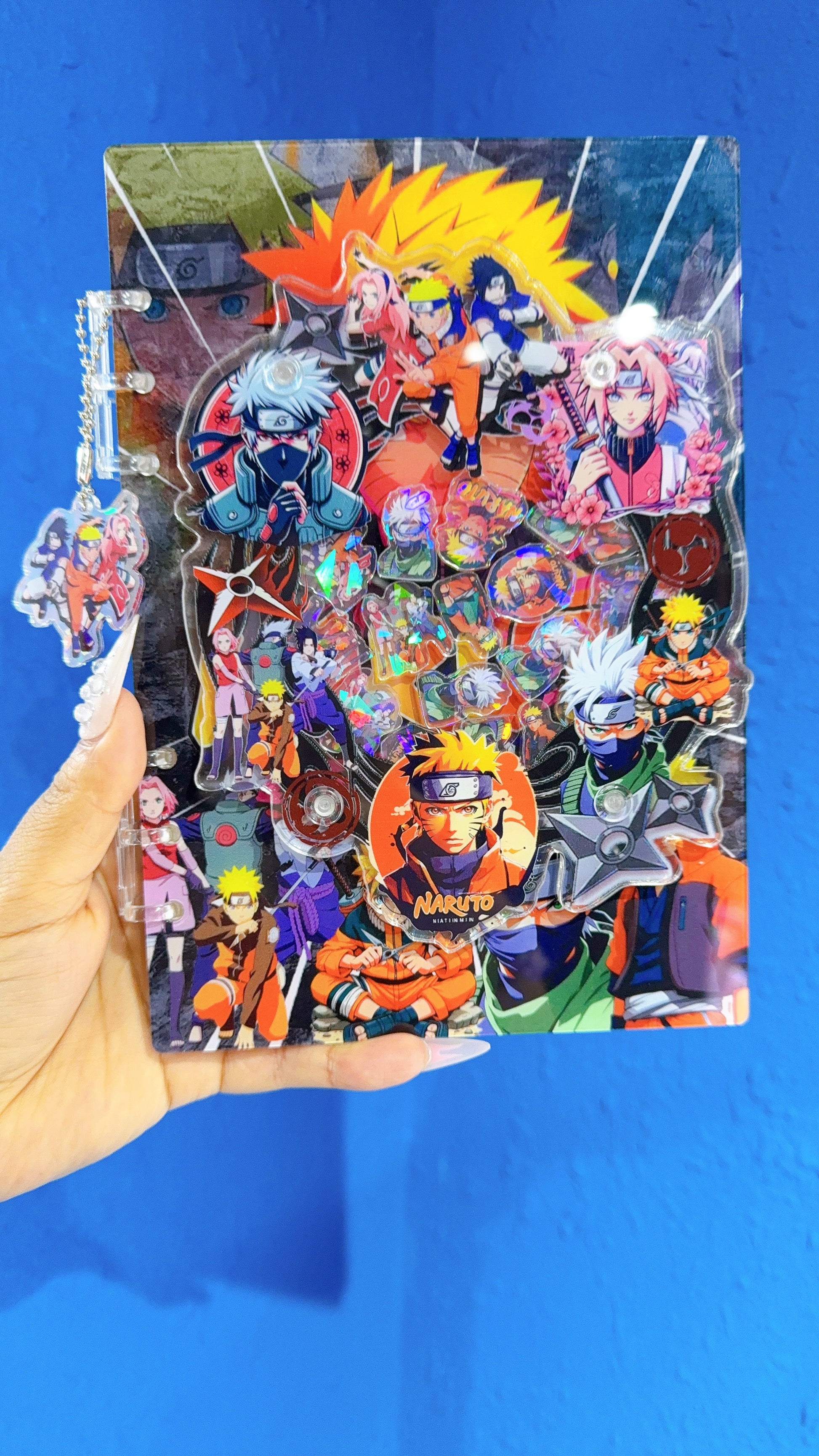naruto anime 3D shaker notebook