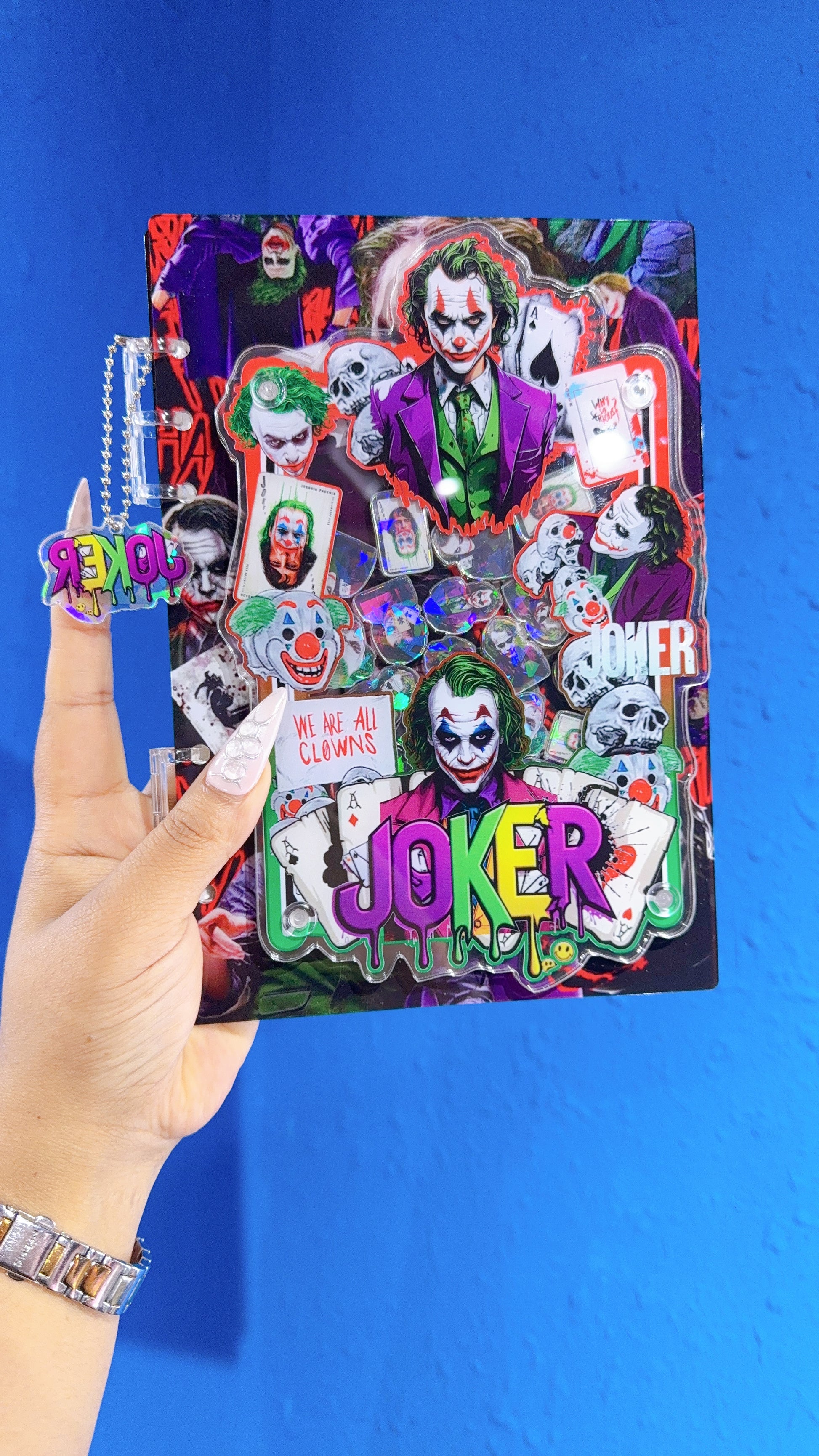JOKER 3D shaker notebook