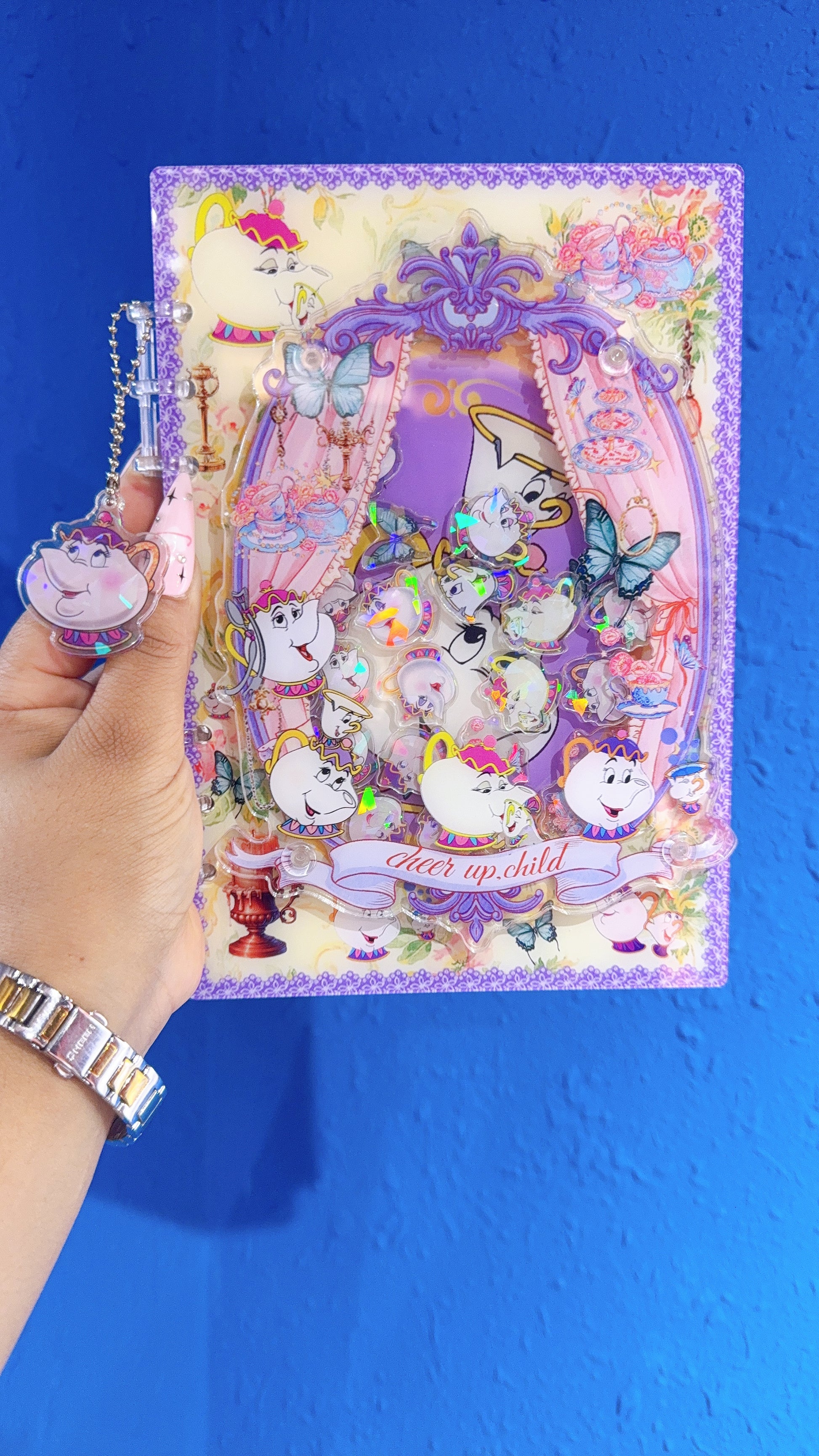 teapot lady shaker notebook