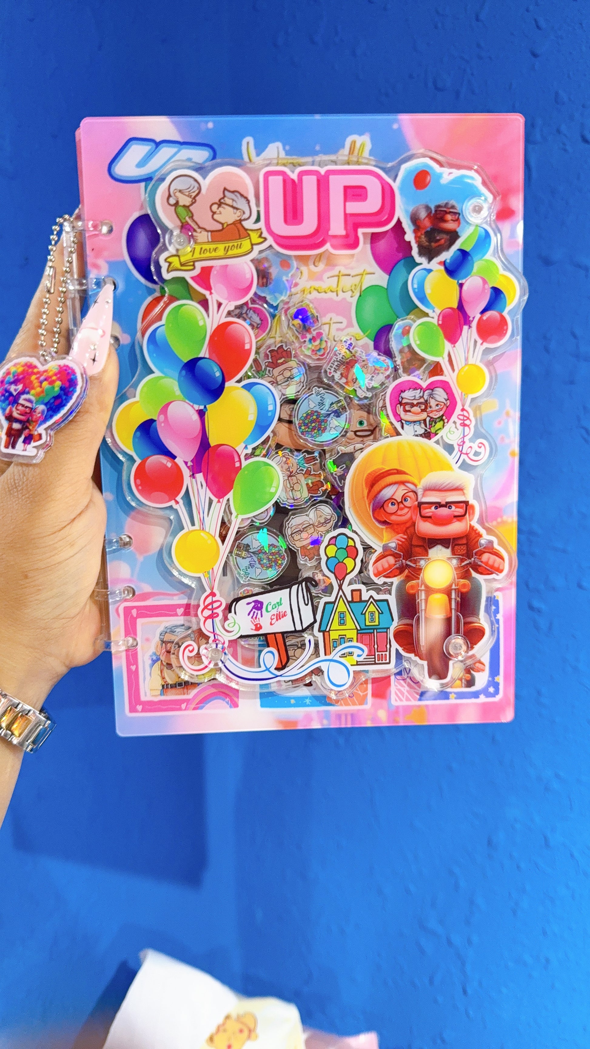 NEW UP 3D Acrylic shaker notebook