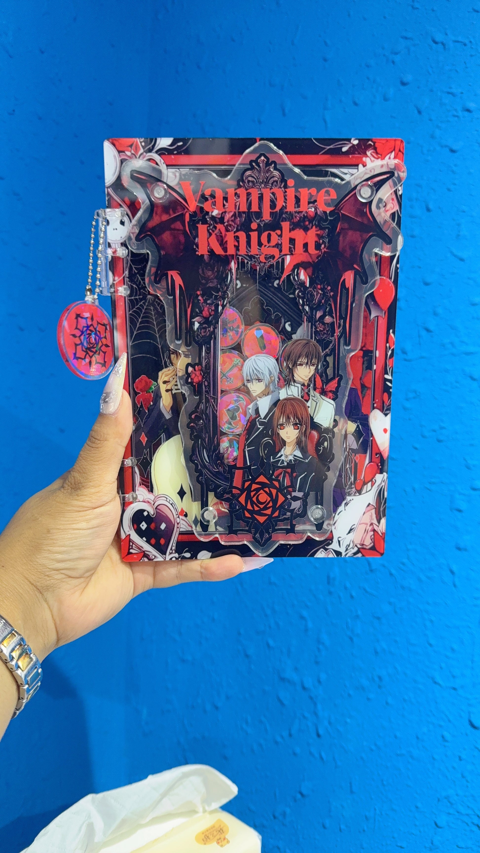 vampire knight  anime 3d shaker notebook