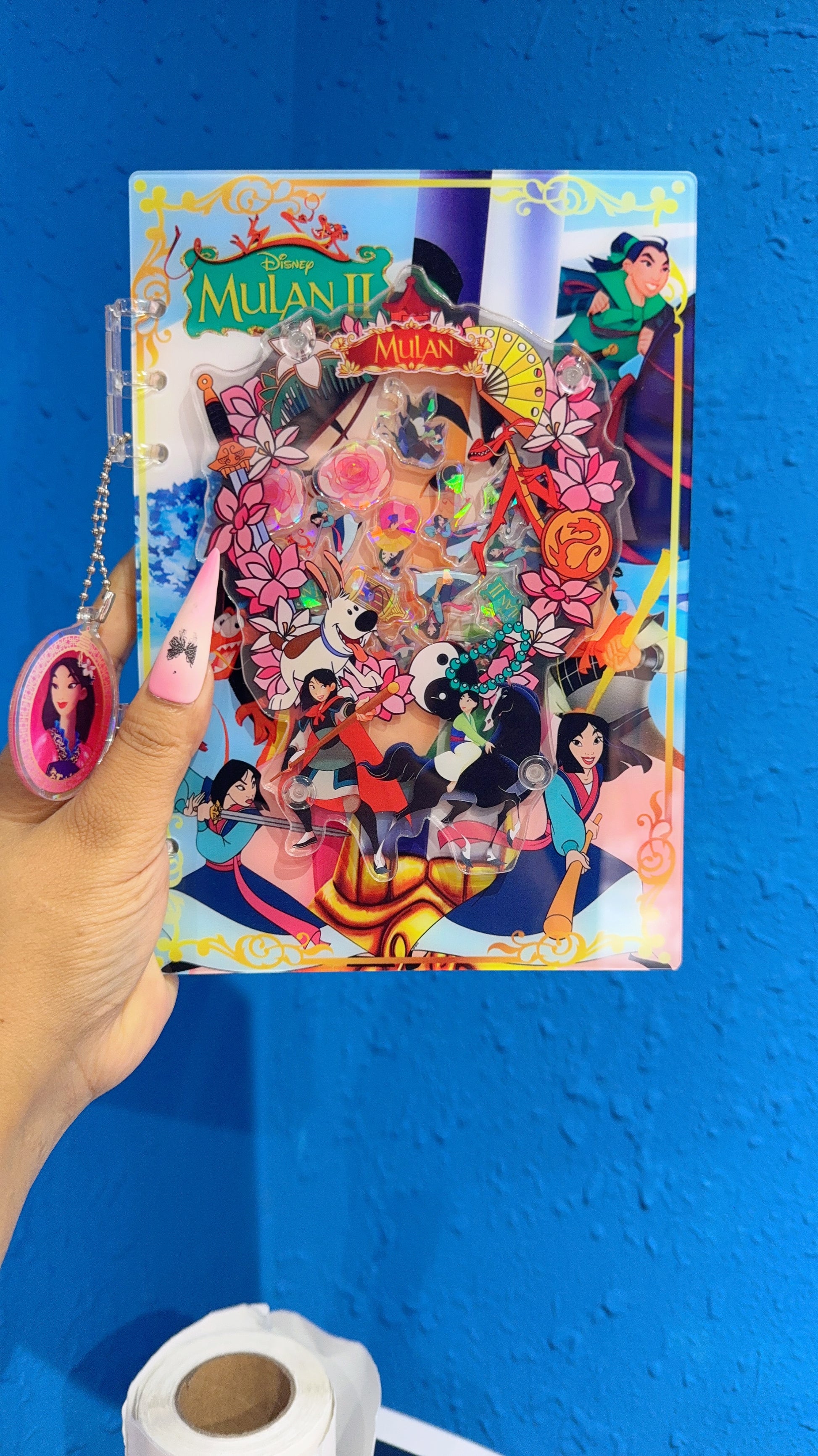3D MULAN SHAKER NOTEBOOK