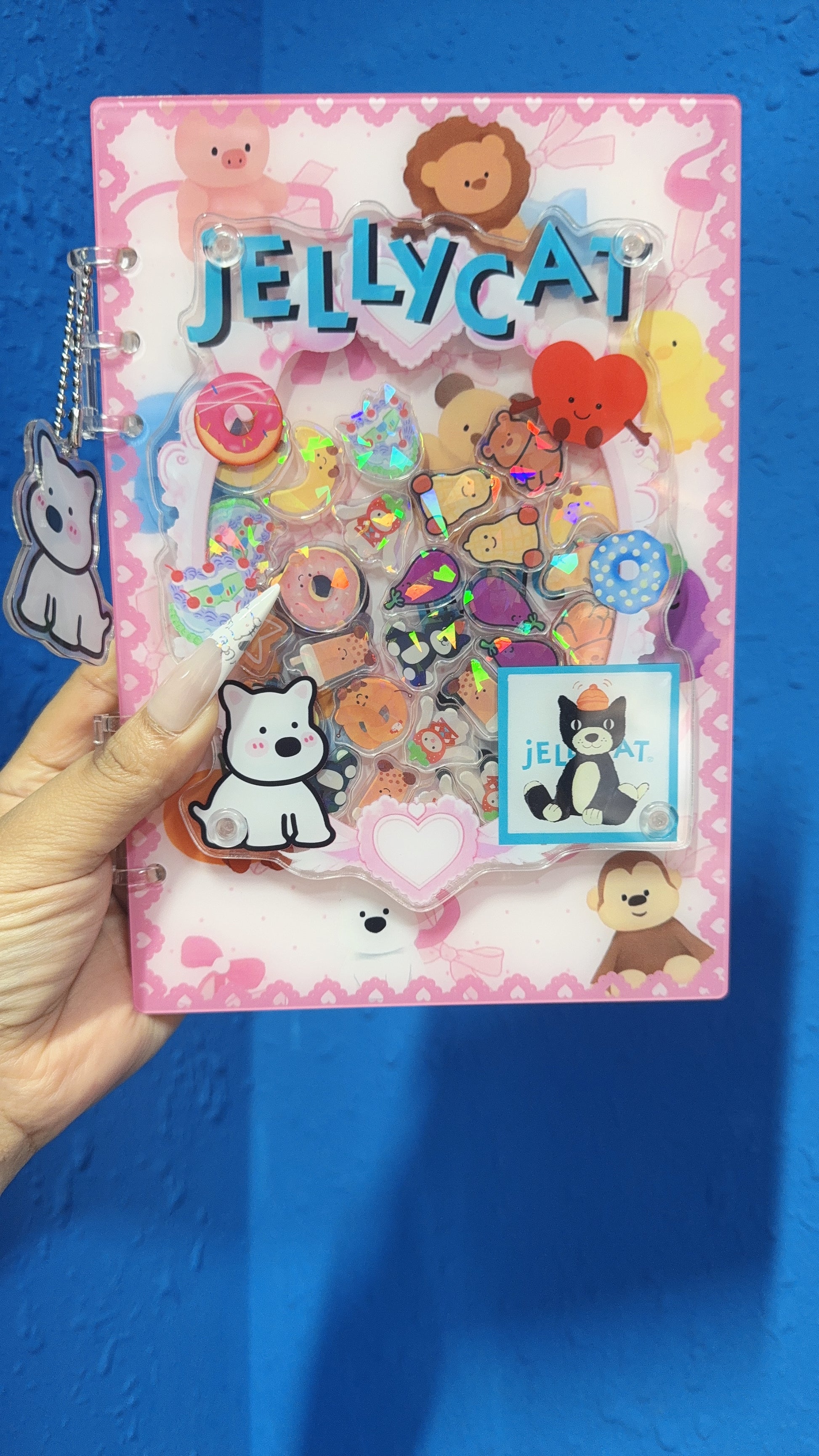 jelly cat shaker notebook