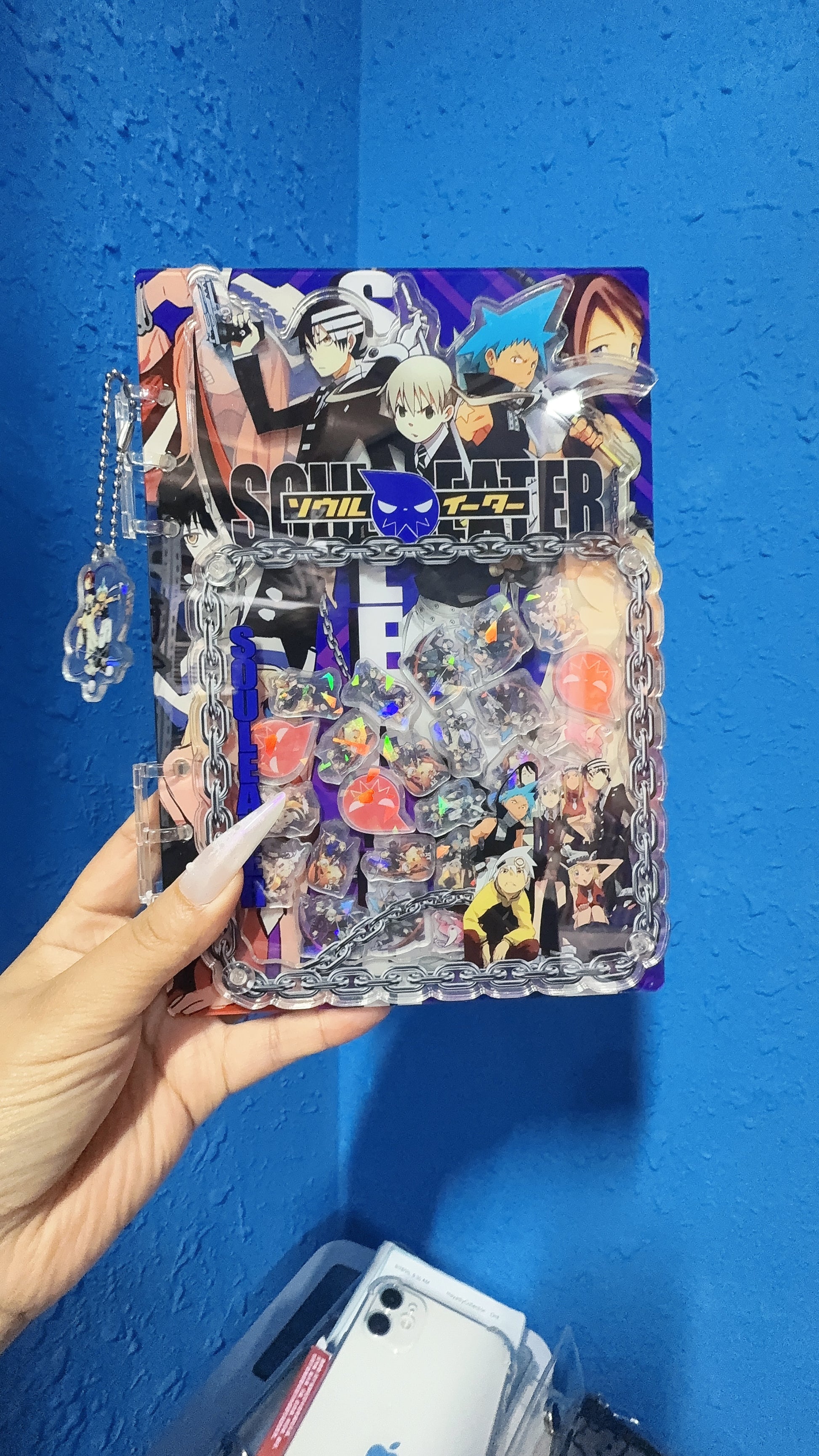 soul eater 3d shaker notebook
