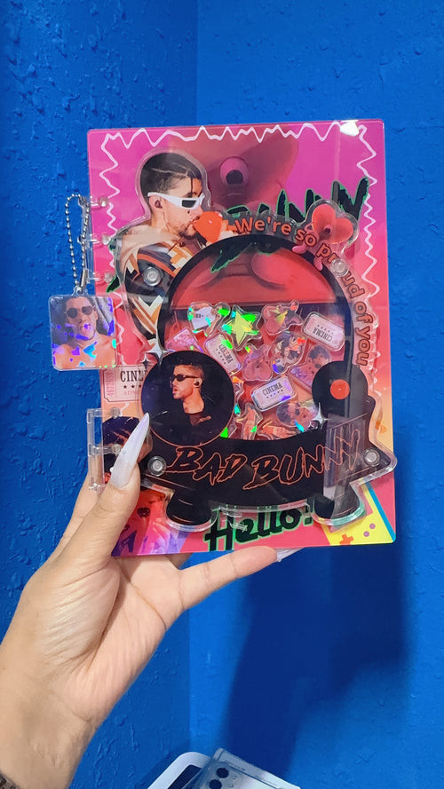 3d Bad b shaker notebook diy notebook