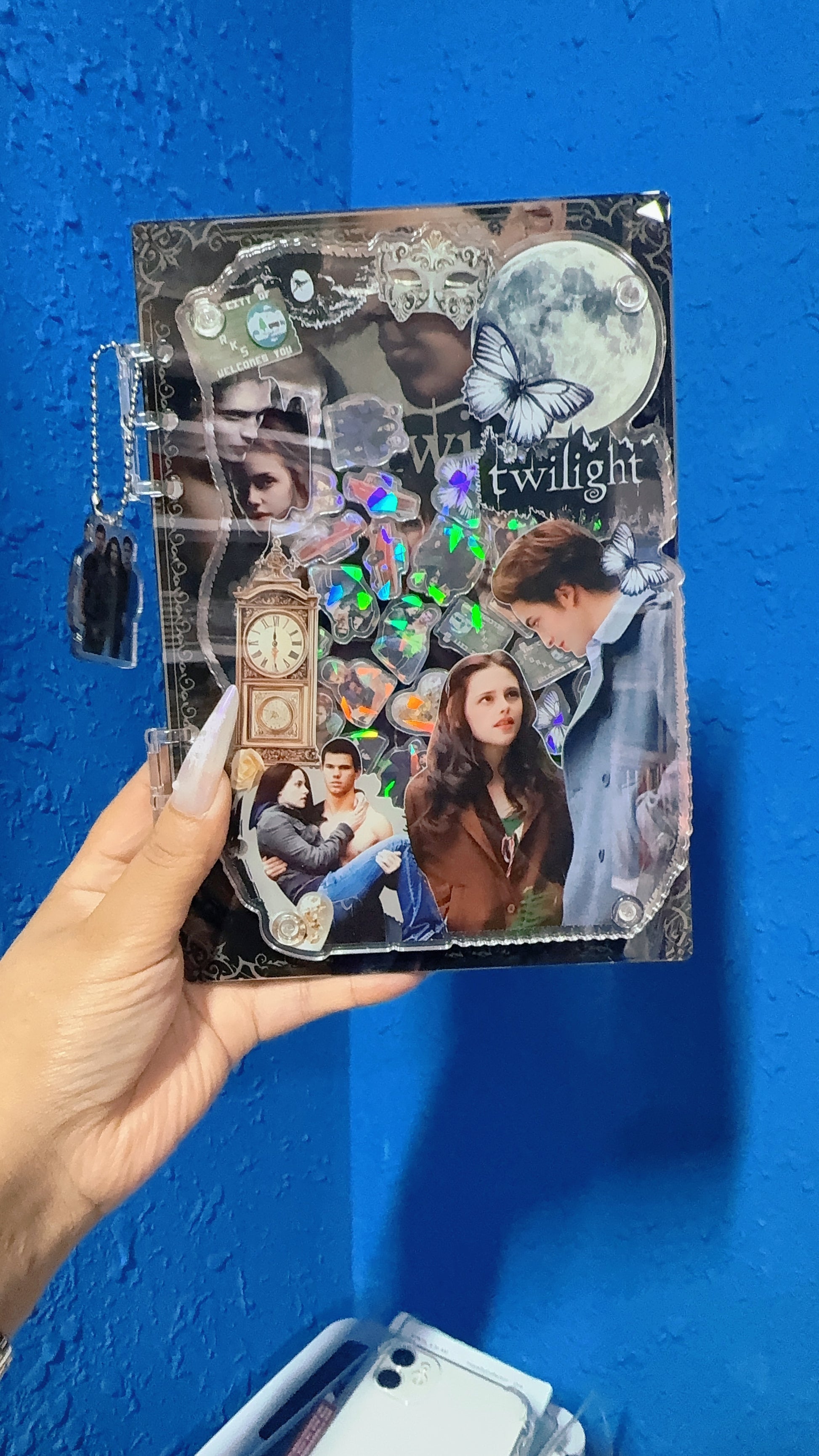 twilight new design 3d shaker notebook