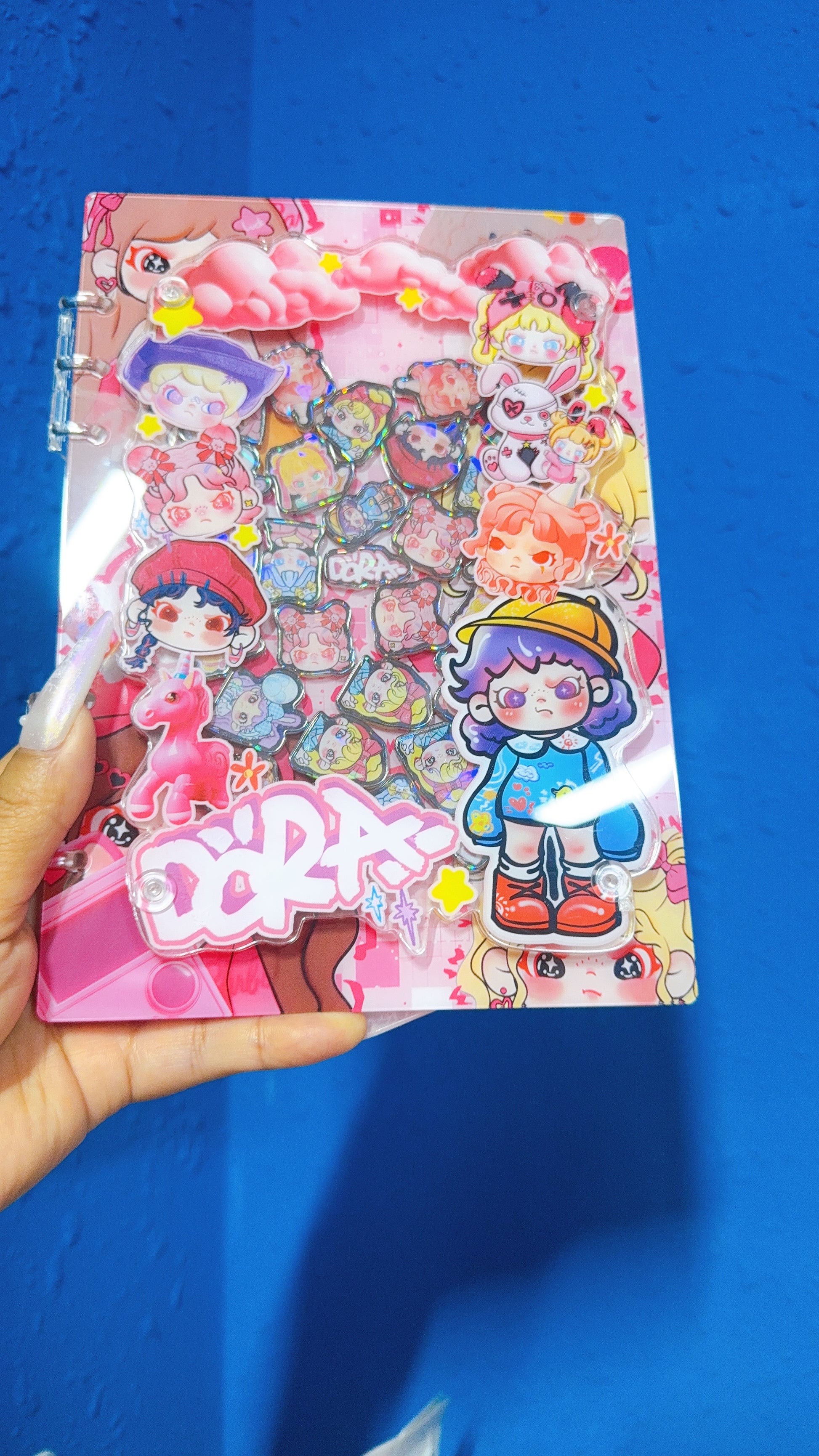 dora 3d shaker notebook