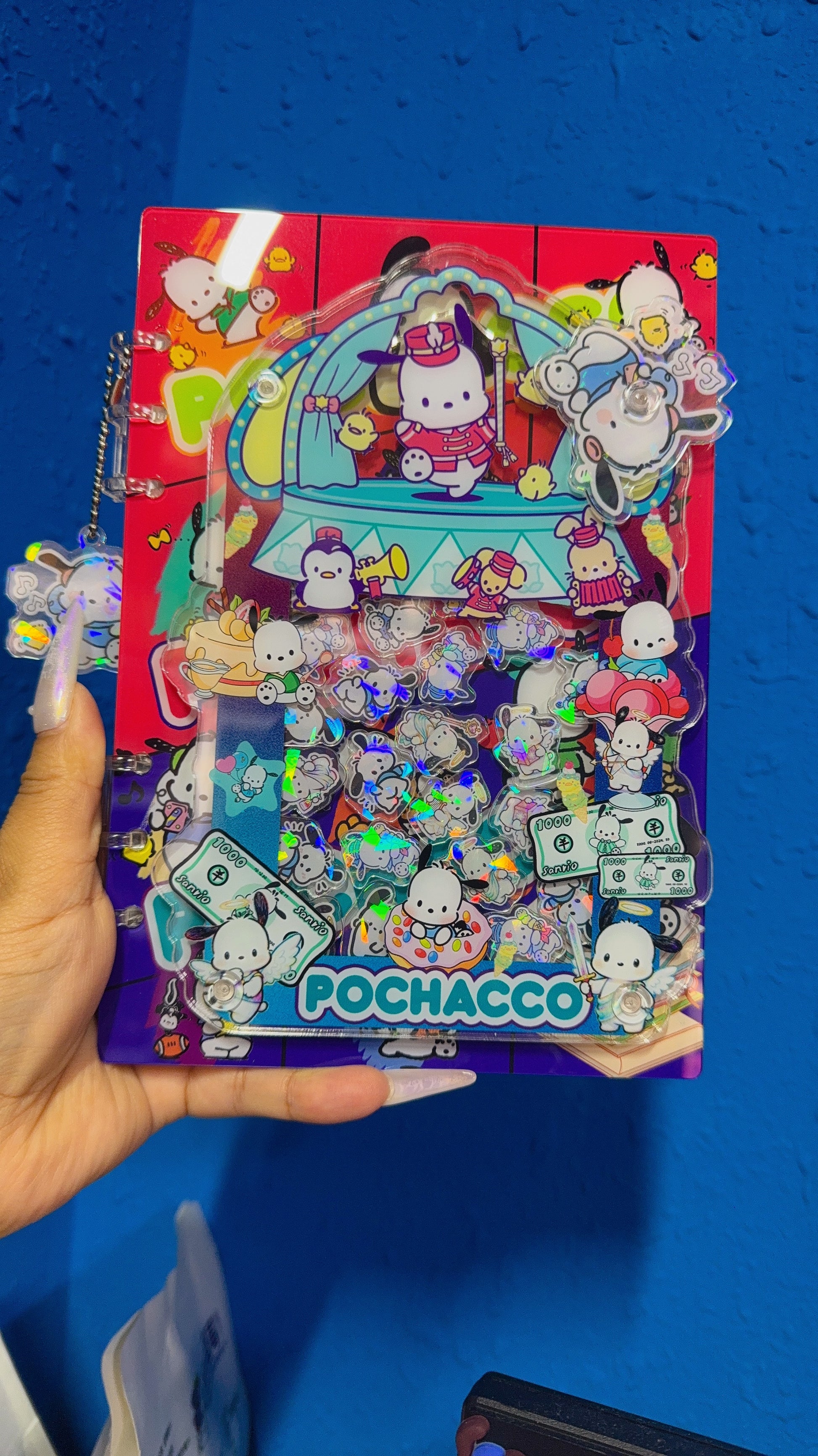 POCHACCO 3D shaker notebook
