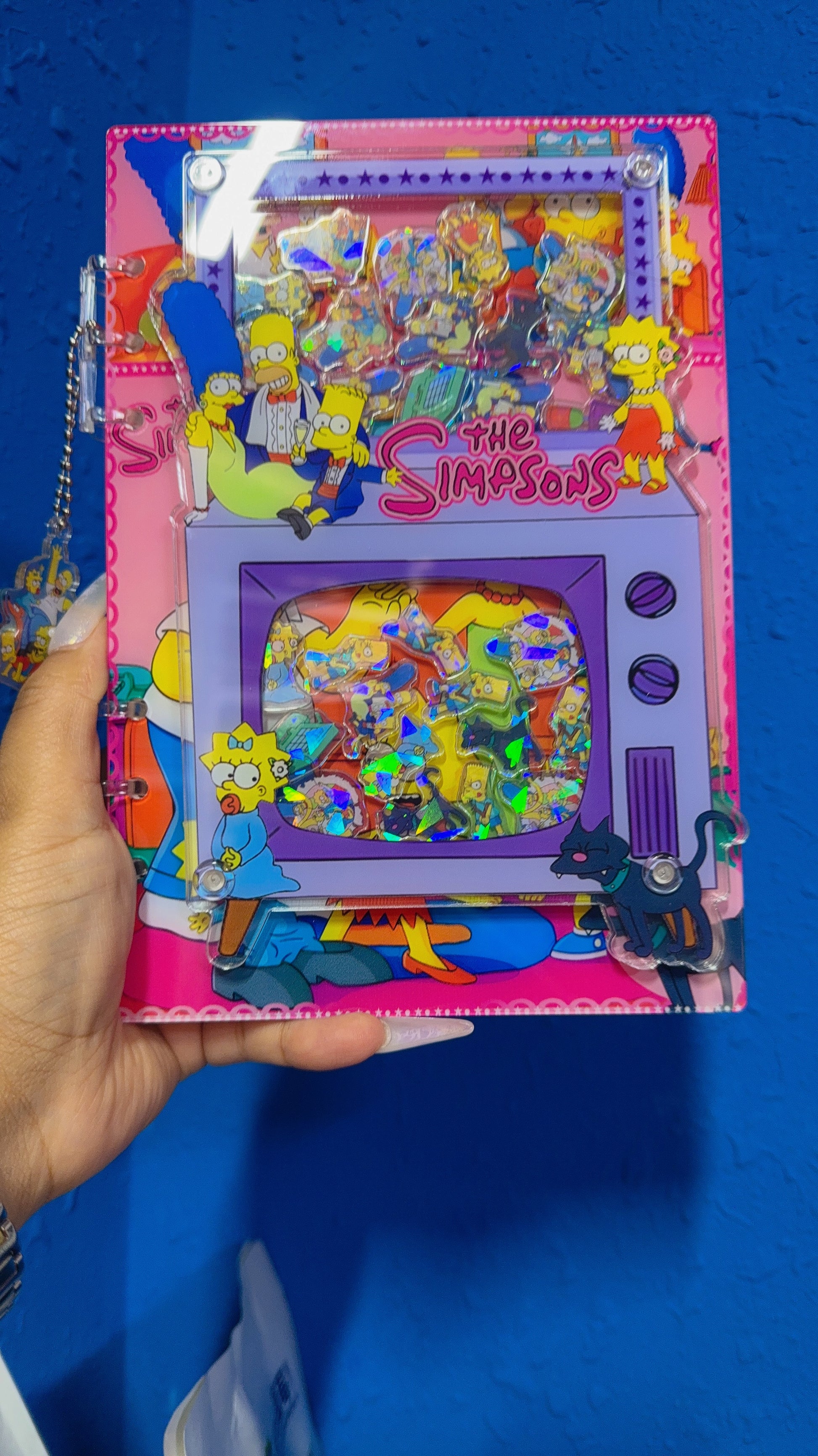 simpsons 3d shaker notebook