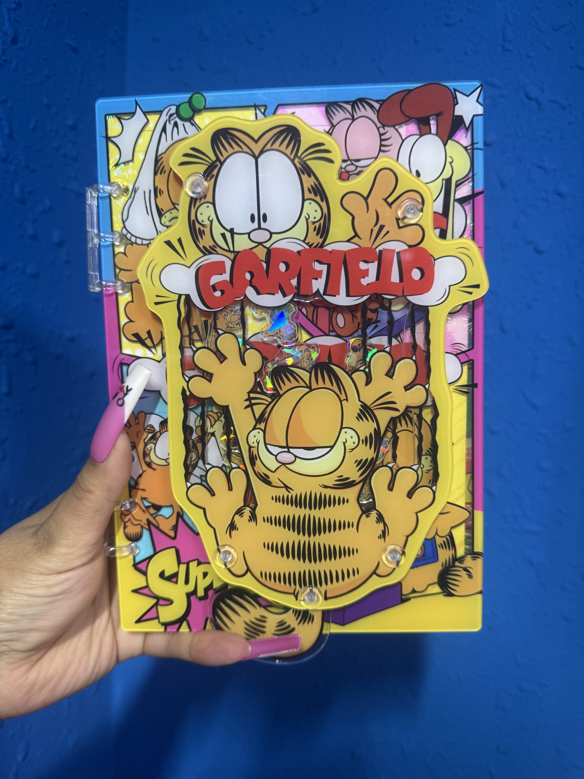 Garfield  3d shaker notebook
