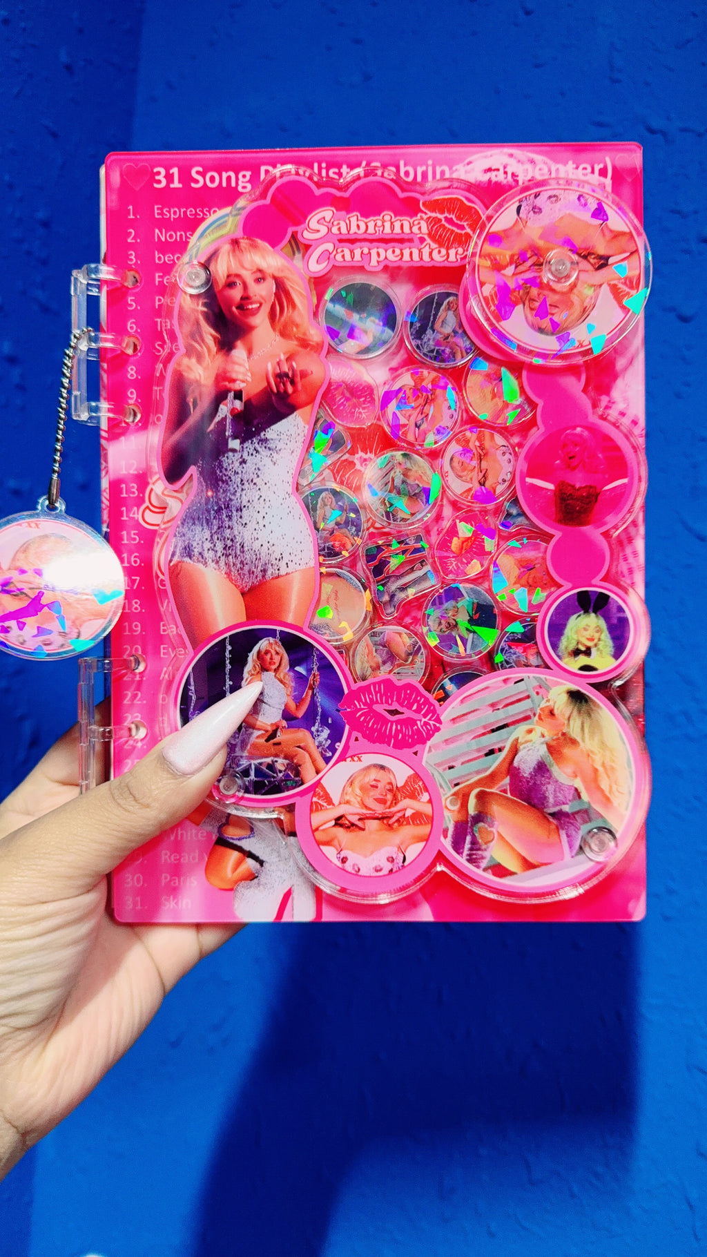 3D SABRINA SHAKER NOTEBOOK