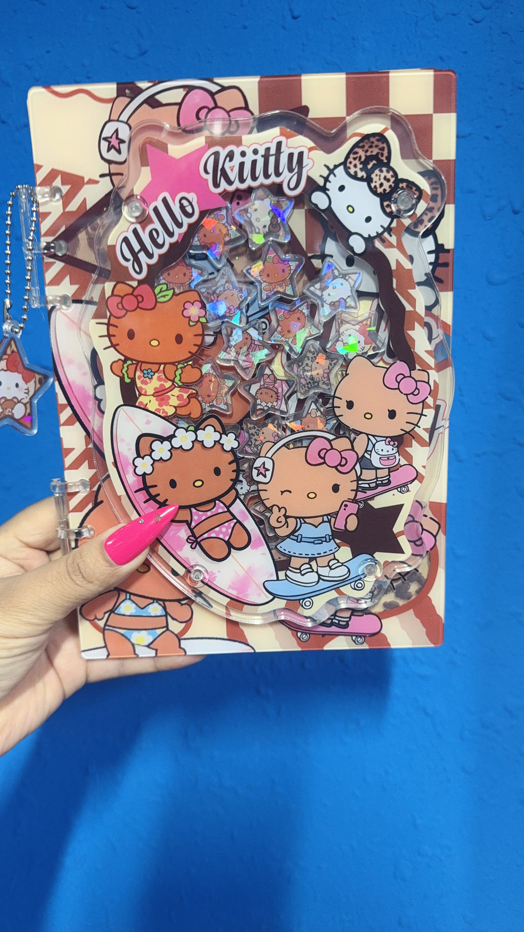 hello kitty collection shaker notebook