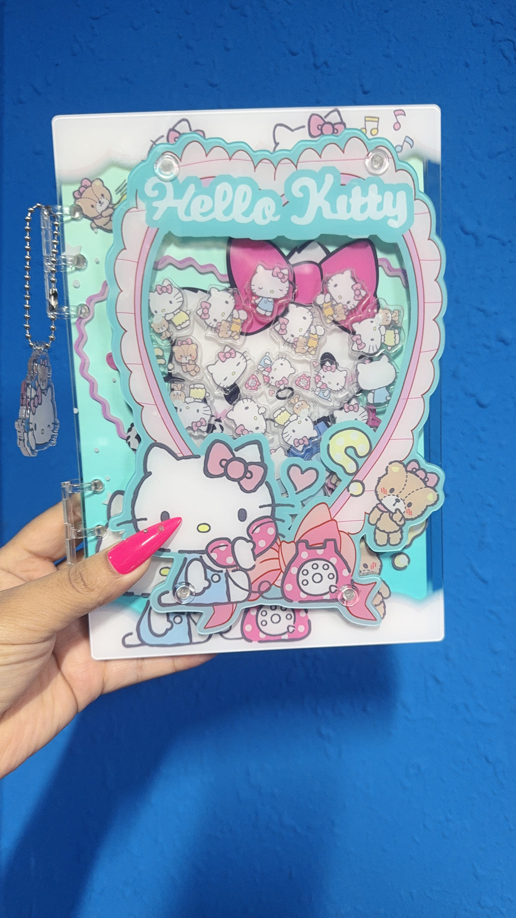 hello kitty collection shaker notebook
