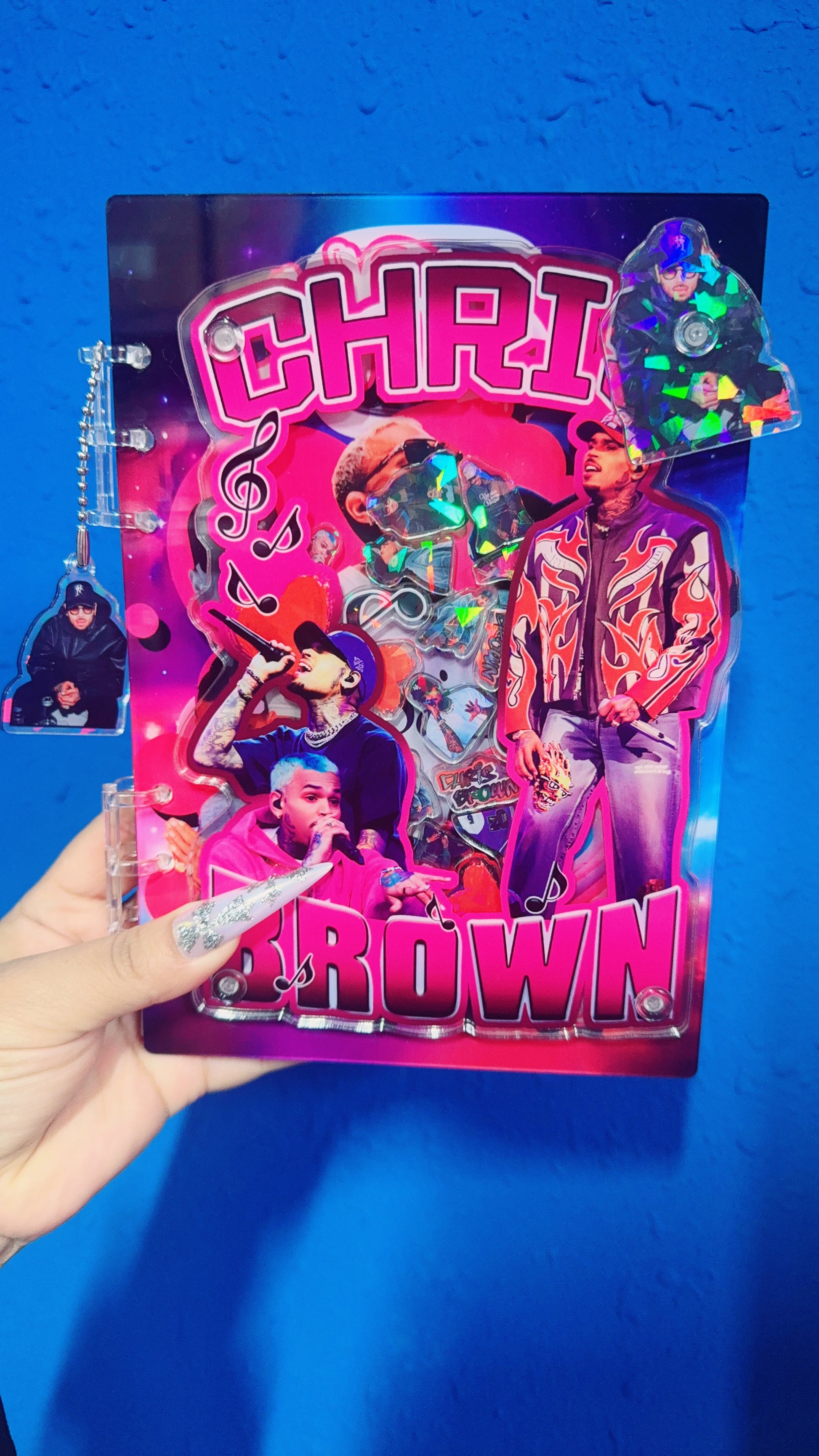 chris brown shaker notebook