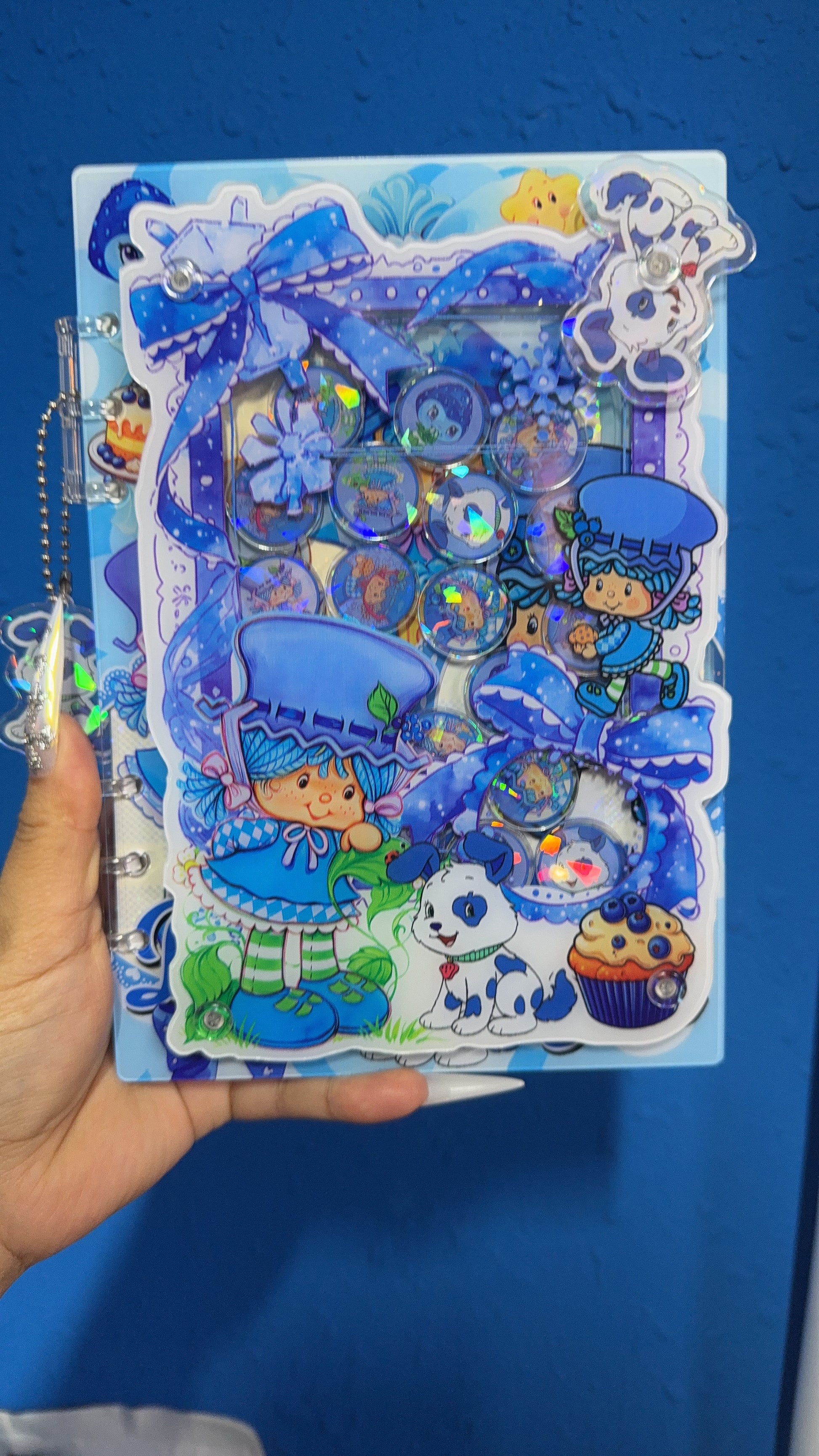blue berry shaker notebook