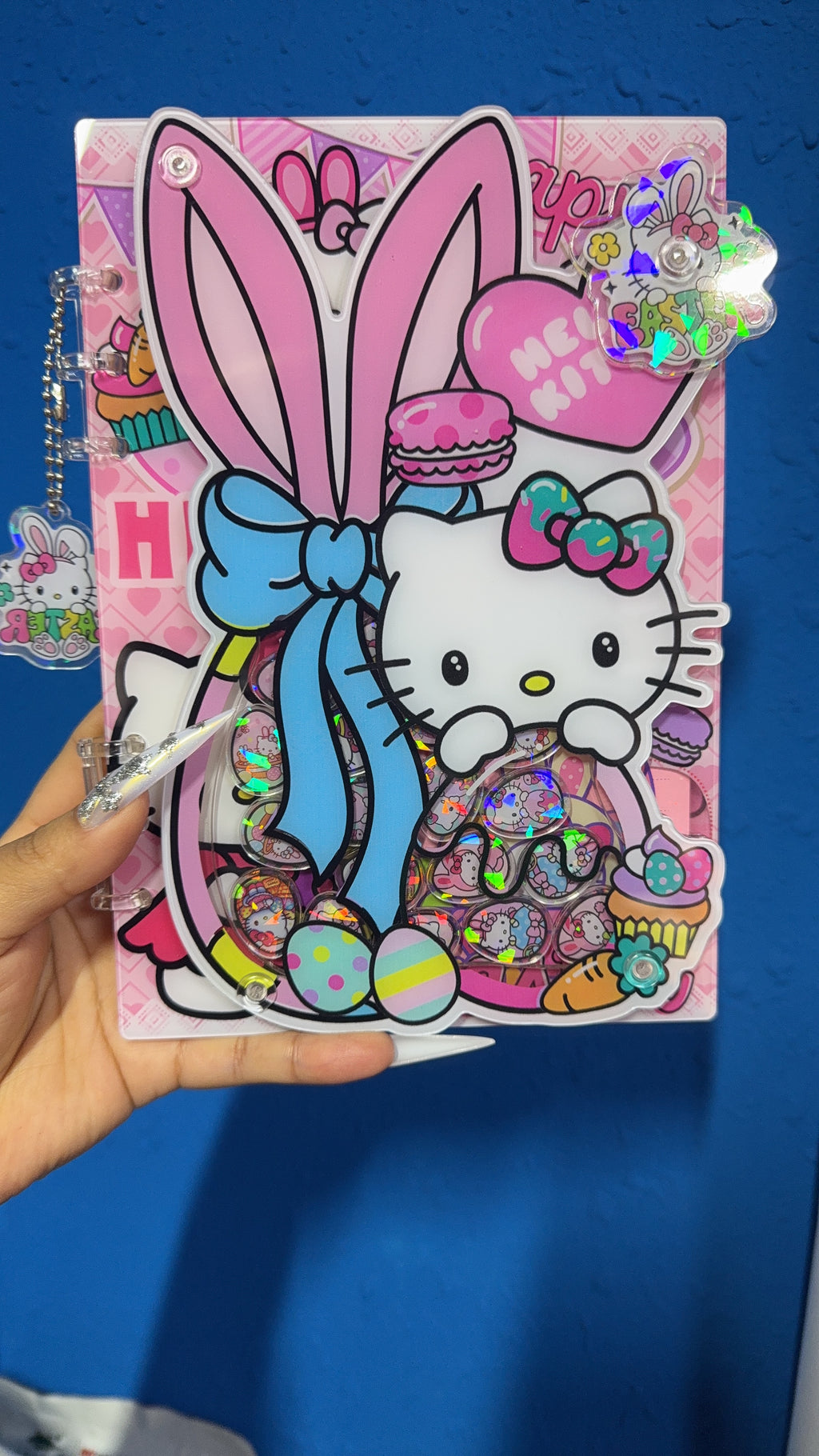 hello kitty collection shaker notebook