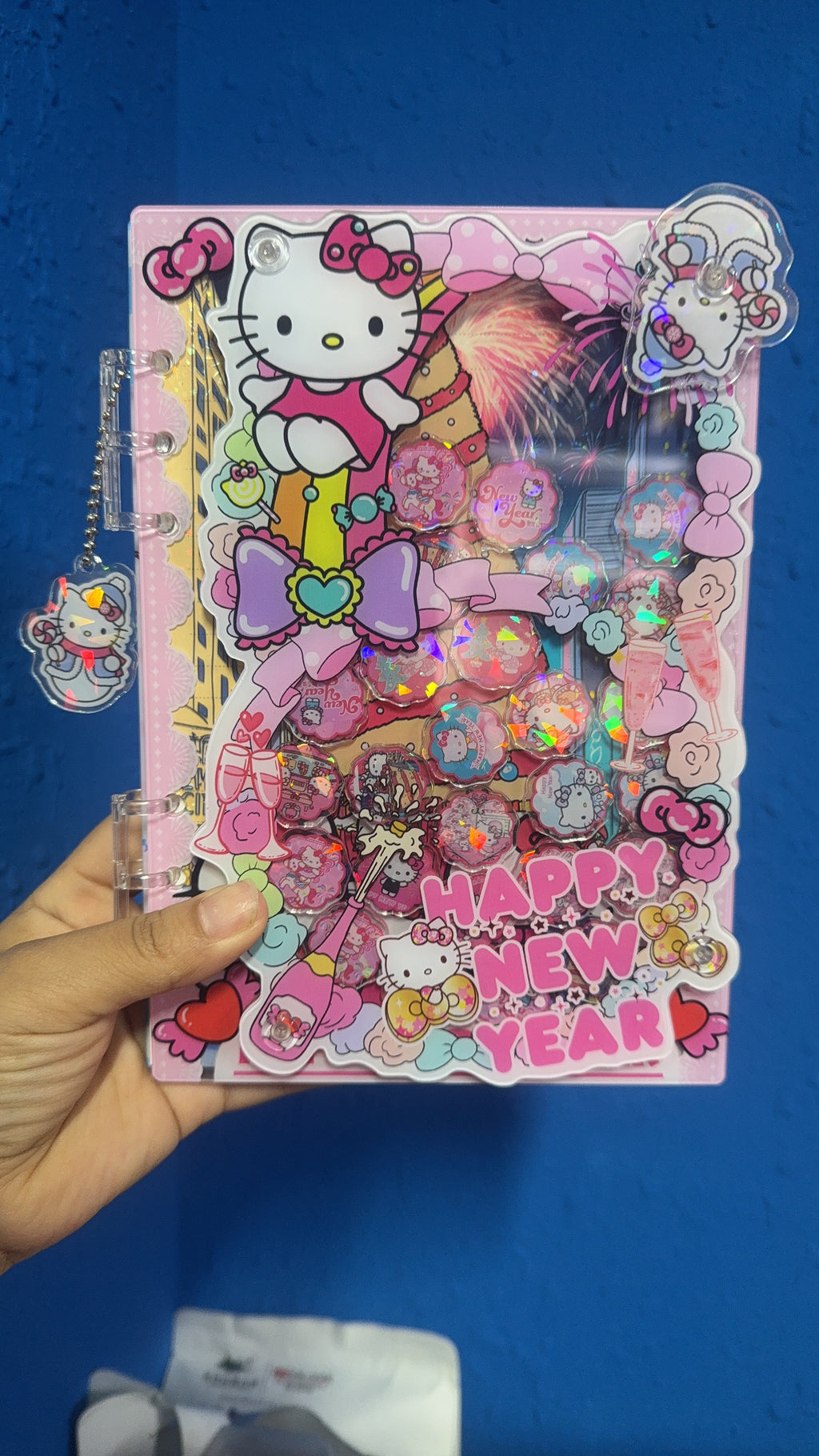 hello kitty collection shaker notebook