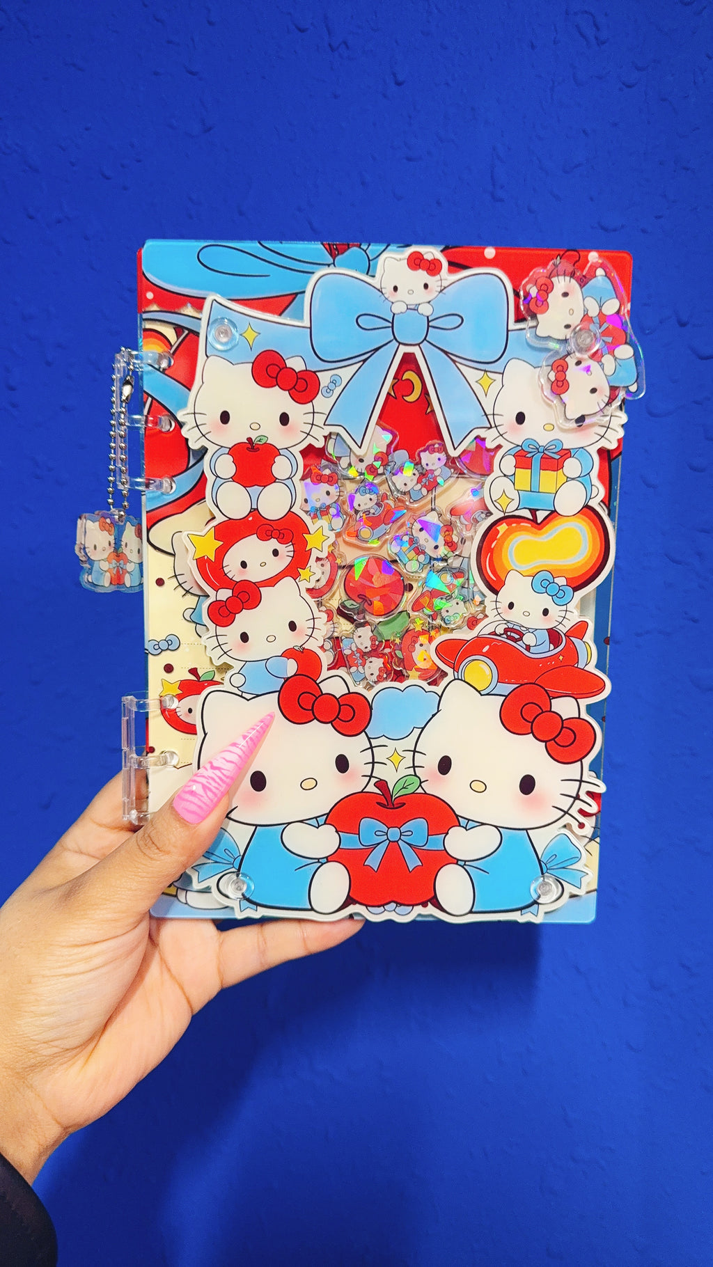hello kitty collection shaker notebook