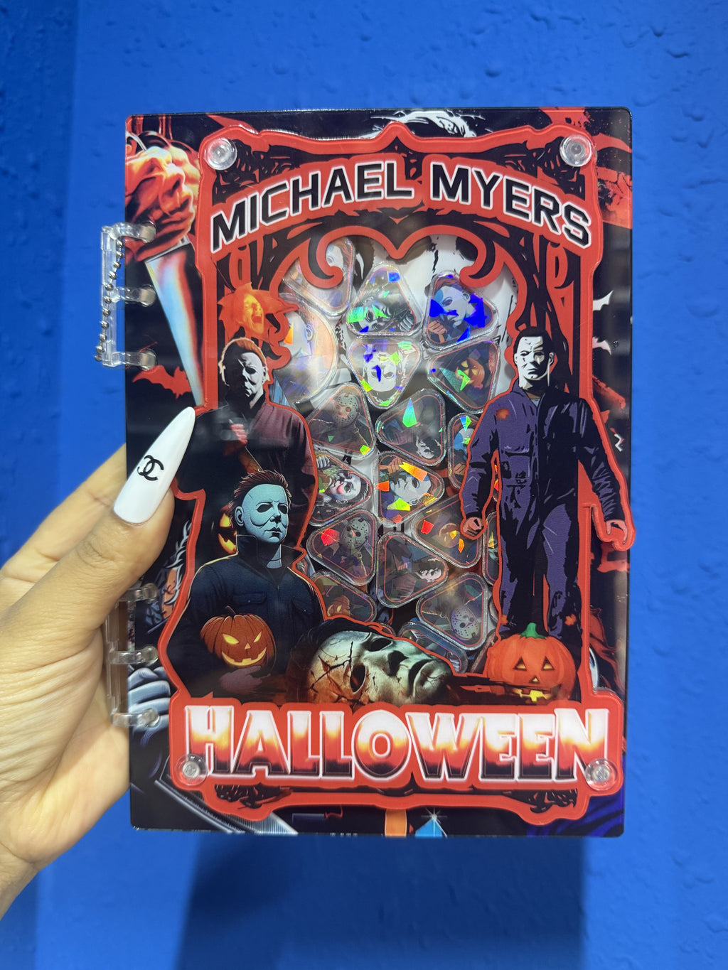 halloween,freddy ,IT ,shaker notebook