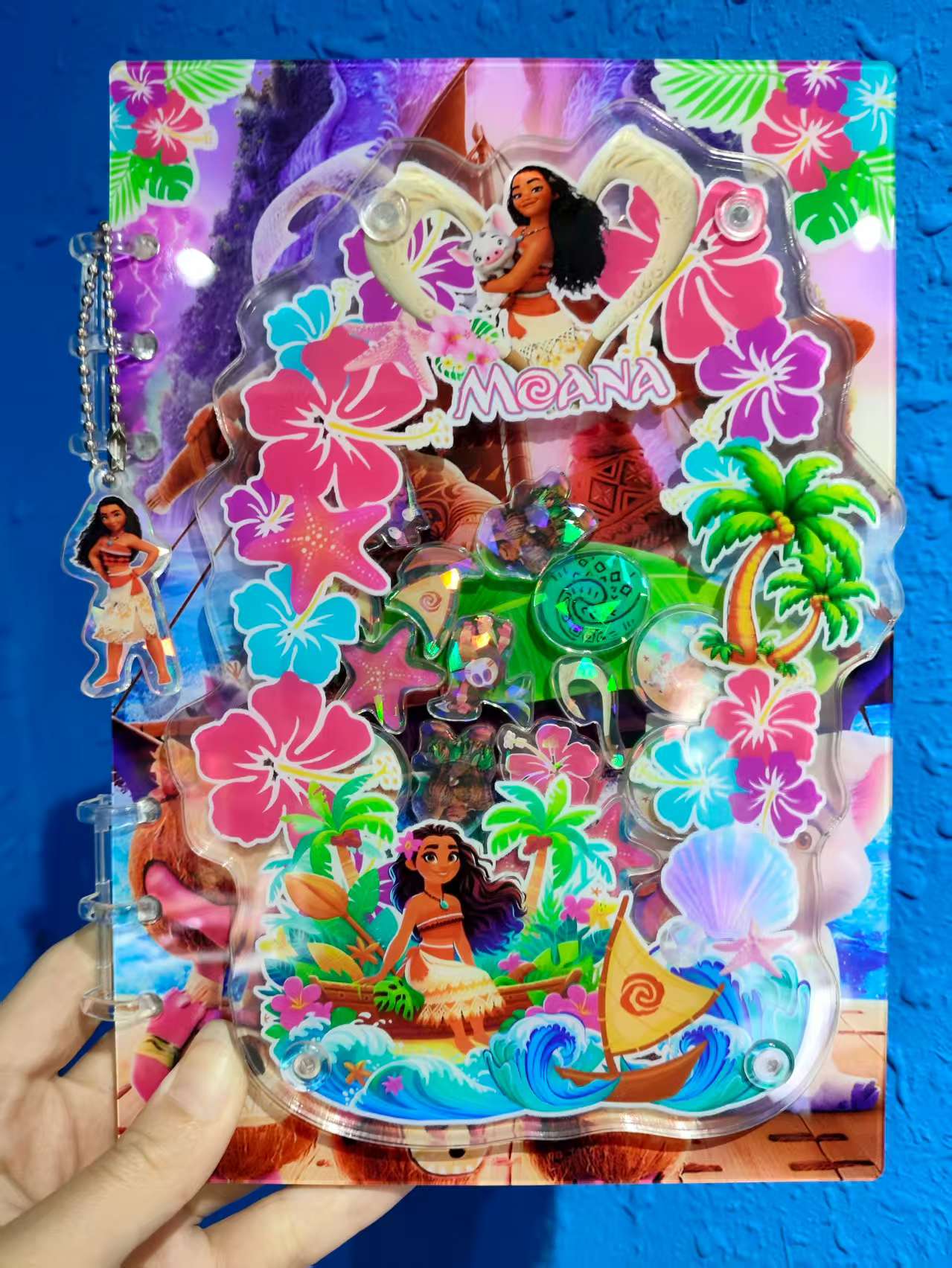 3D Moana notebook